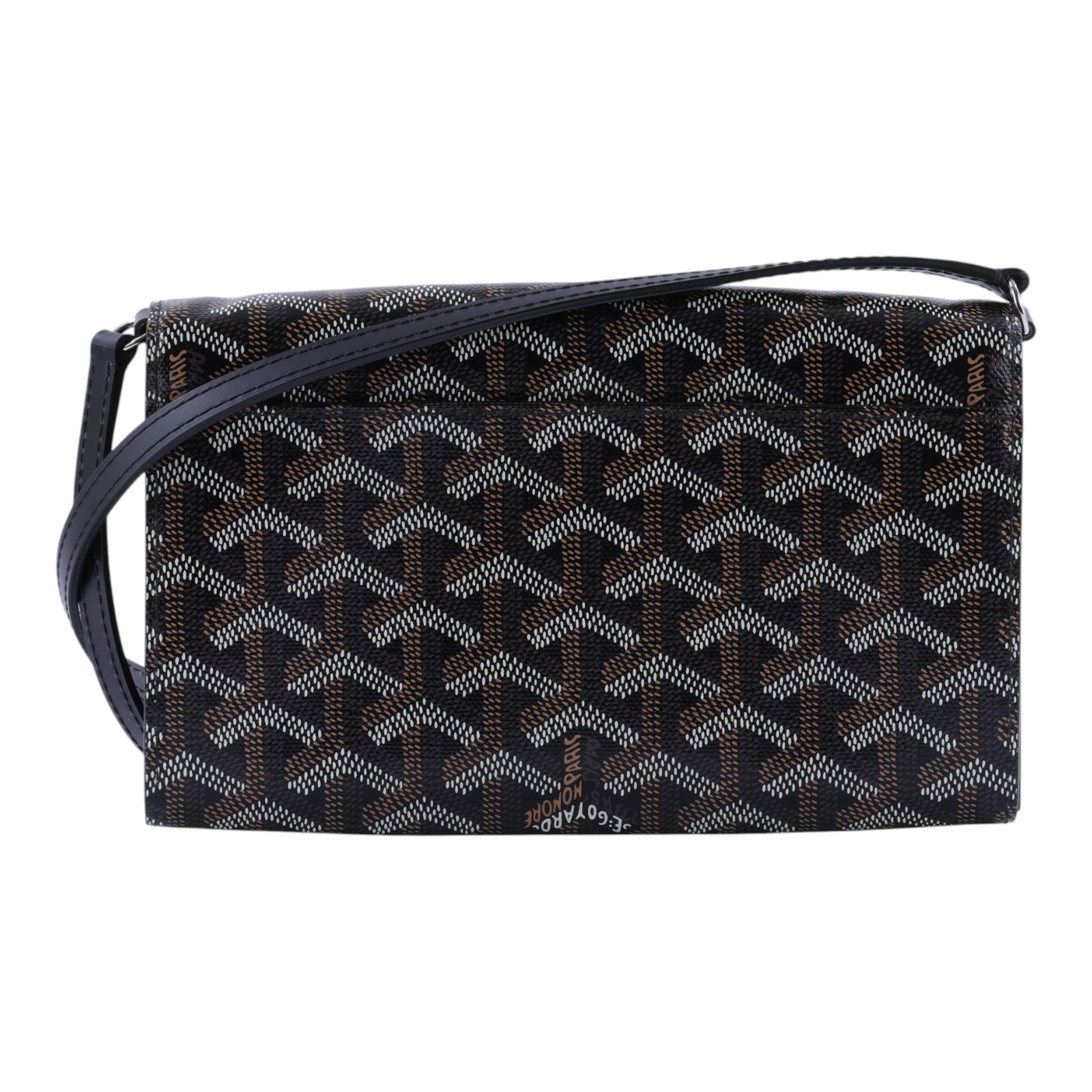 高雅德 GOYARD Varenne Continental Wallet 錢包 長夾 斜背包 VAREN3MMLTY 黑Varenne WOC 防塵袋2/背帶