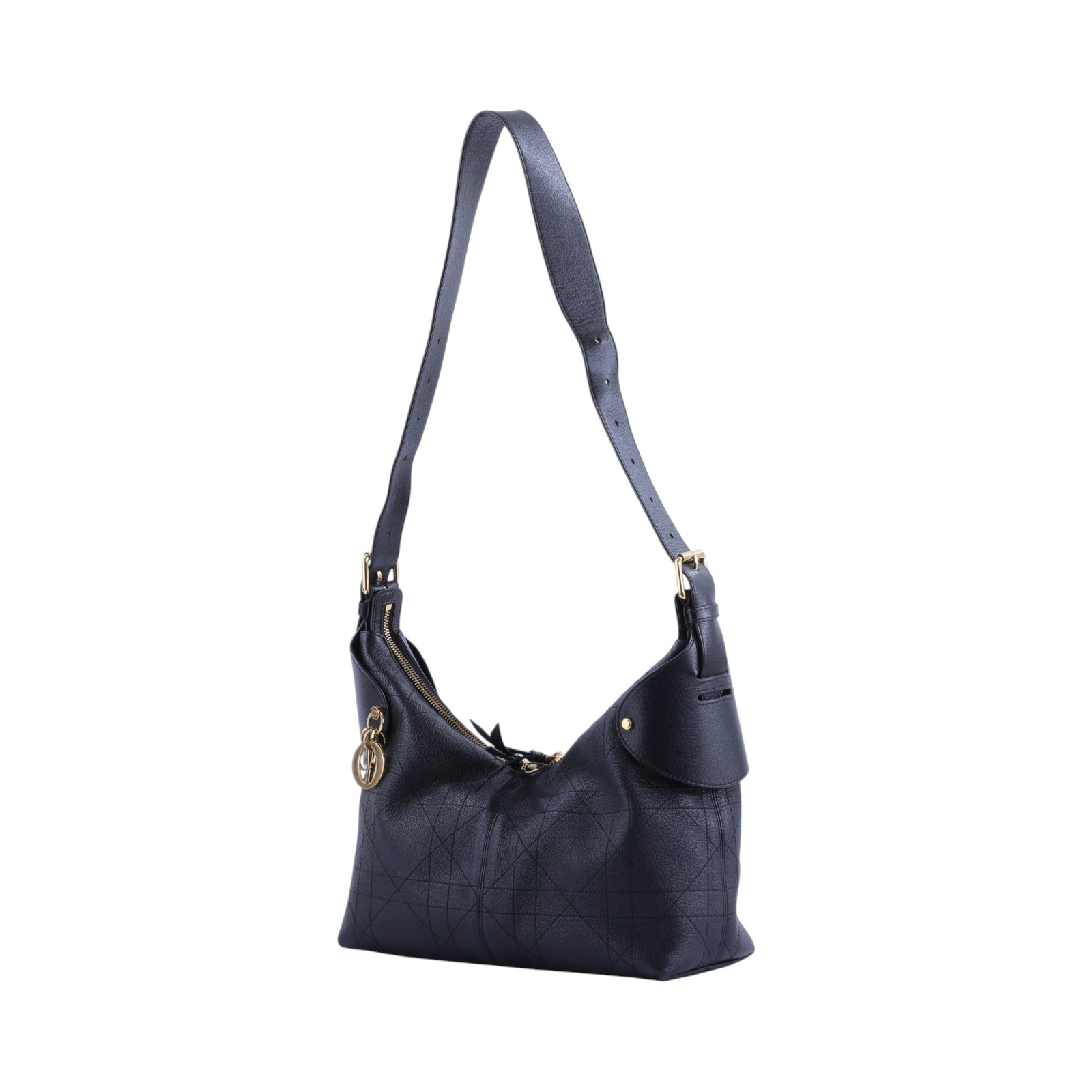 迪奧 CHRISTIAN DIOR Voyage 肩背包 流浪包 中型 M2846UJVC 黑VOYAGE肩背包 中號 保證卡