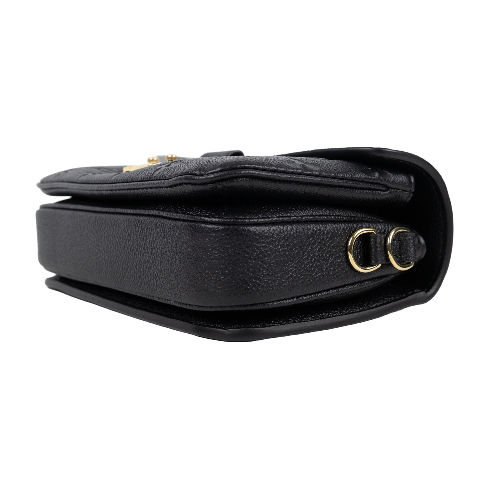 路易威登 LOUIS VUITTON Pochette Métis East West 鏈條 郵差包 腋下單肩包 黑色 M46595 晶片款  原廠盒子/防塵袋/背帶2