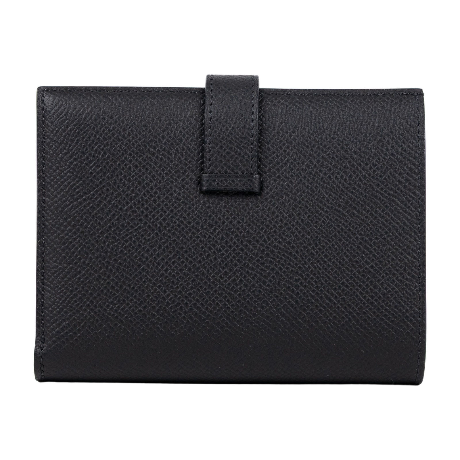 愛馬仕 Hermes Bearn 短夾 金色五金 黑色 H039790CC89 /B US 009 WT B刻黑BEARN COMPACT短夾 原廠盒子