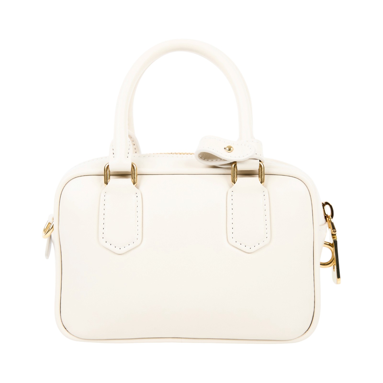 繆繆 MIU MIU Arcadie 皮革手袋 Arcadie leather bag 5BB123_ACR3 白ARCADIE皮革手袋 防塵袋/背帶/鎖組