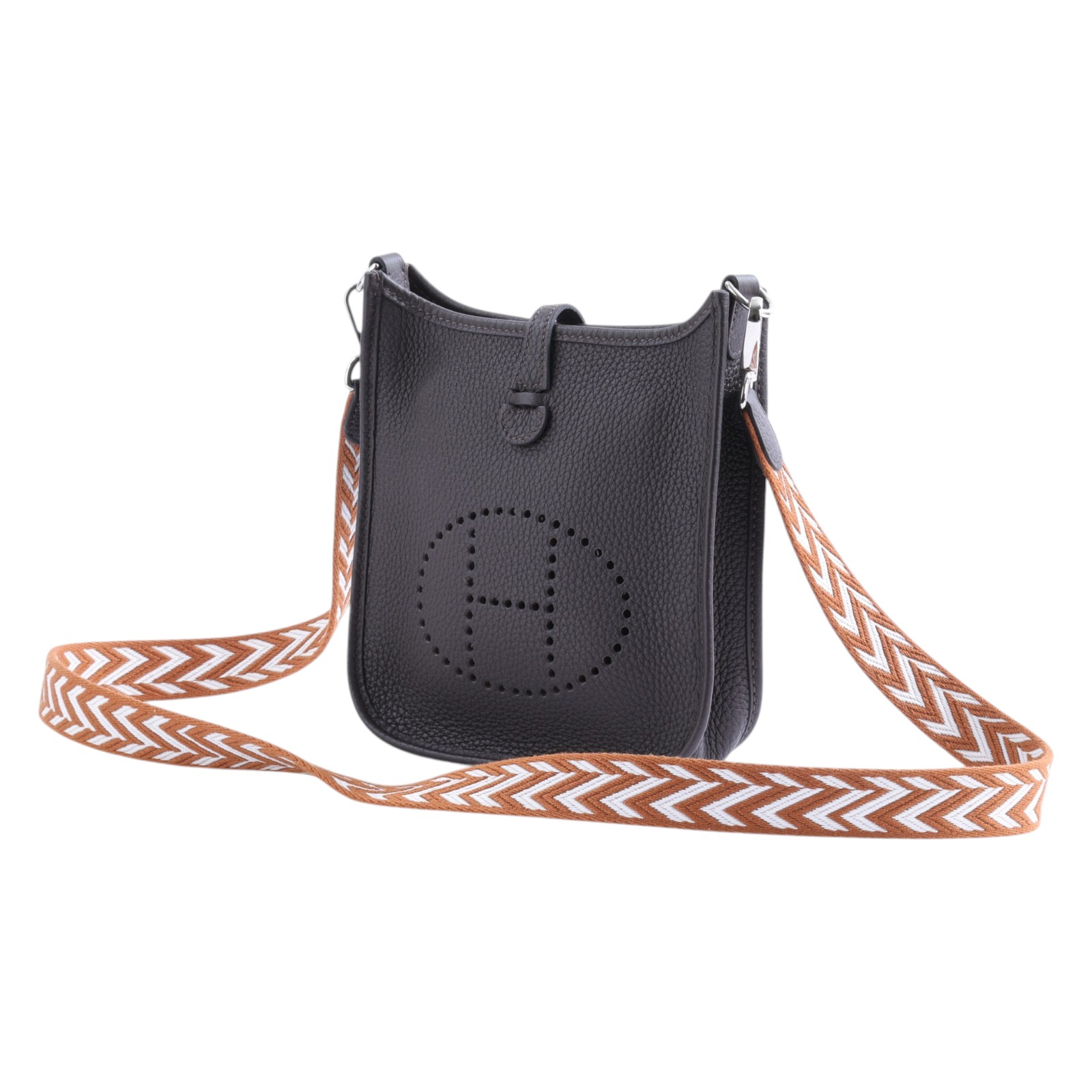 愛馬仕 Hermes Evelyne Bag Mini 伊芙琳包 Evelyne 16 EV16 B TS 007 AU  防塵袋2/背帶