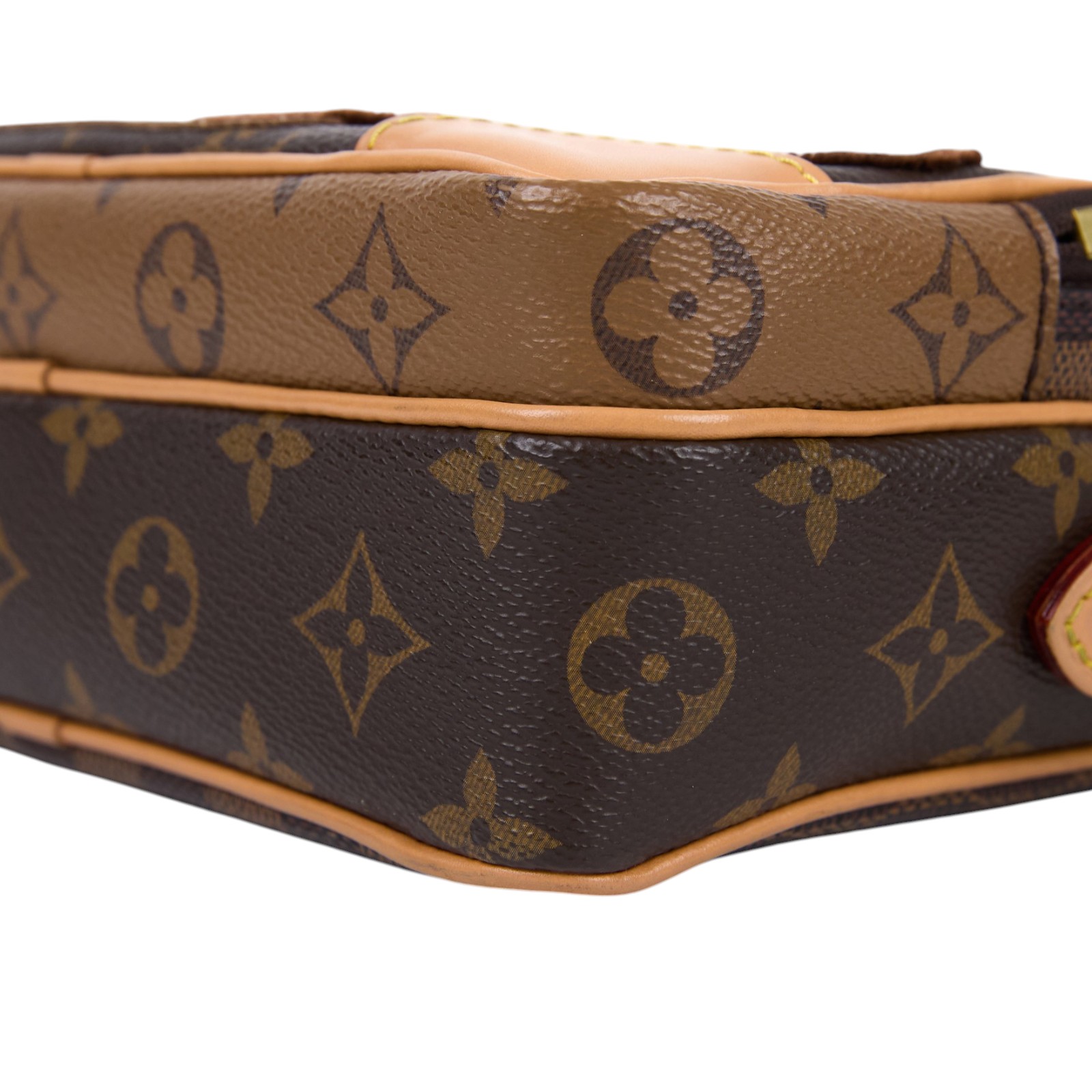 路易威登 LOUIS VUITTON Nil 斜背包 肩背包 手提包 M26068 原花NIL AUTRES TOILES 背帶2/吊牌(晶片消磁)