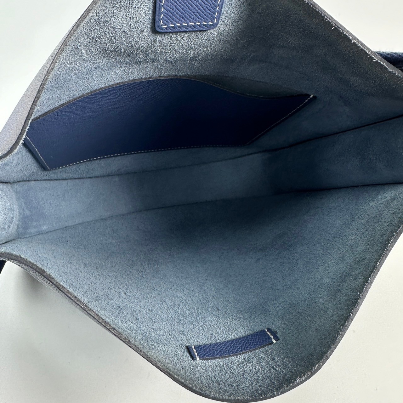 愛馬仕 Hermes Evelyne Bag 伊芙琳包 III 29 EV29 C刻 深藍EVELYNE SELLIER 29 防塵袋