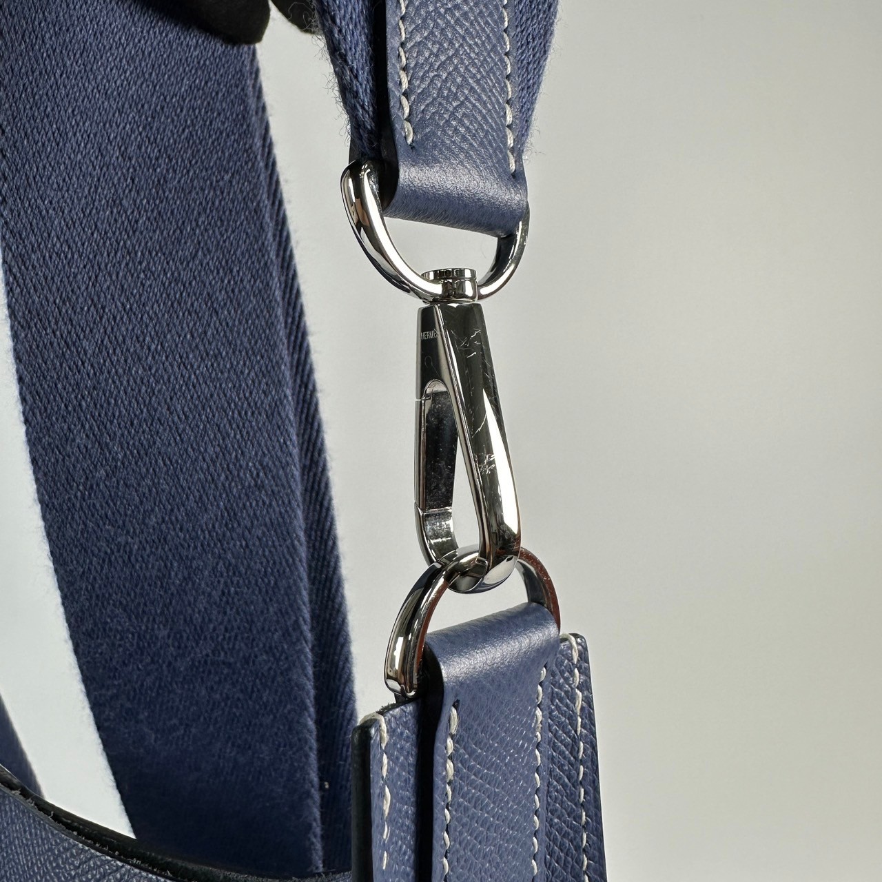 愛馬仕 Hermes Evelyne Bag 伊芙琳包 III 29 EV29 C刻 深藍EVELYNE SELLIER 29 防塵袋