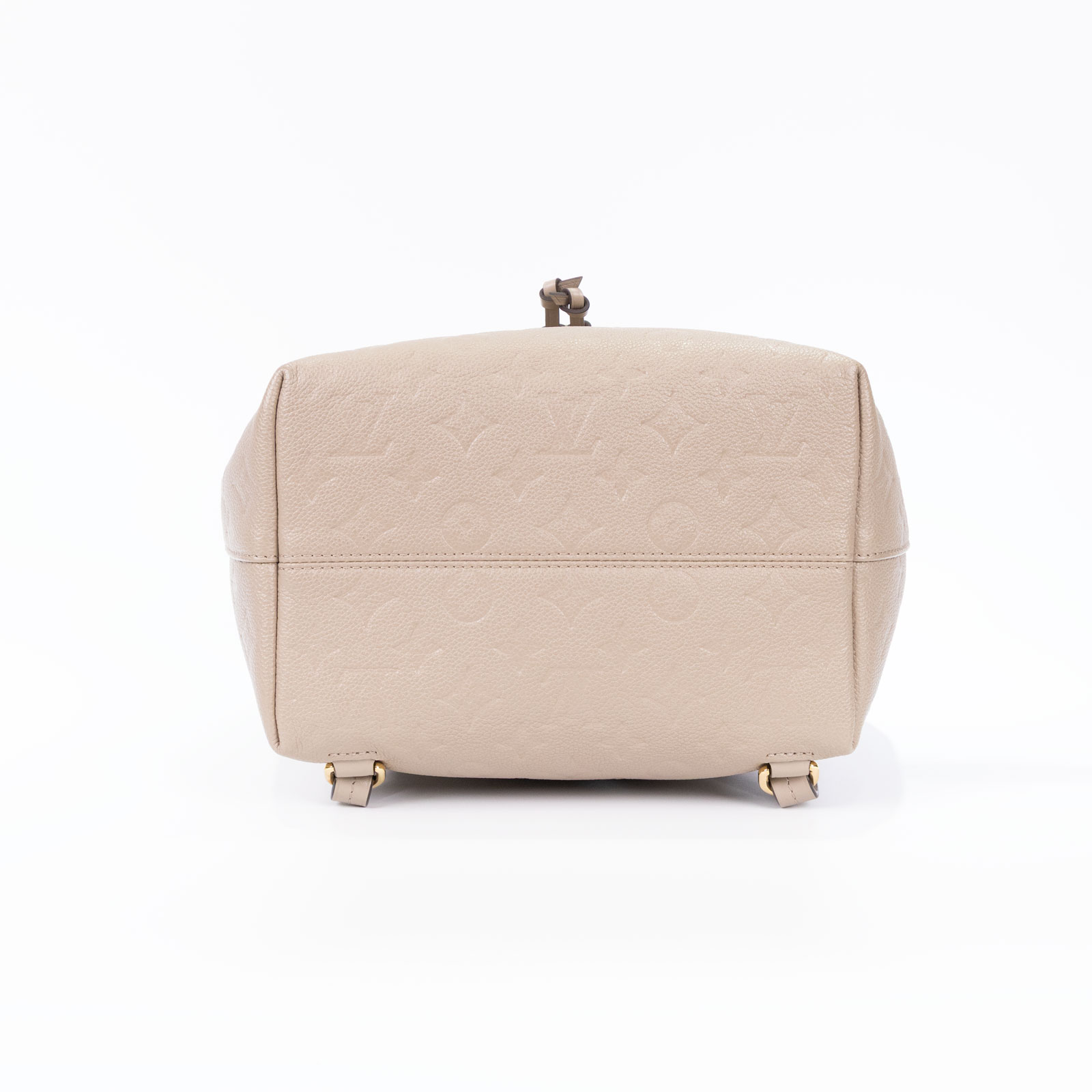 路易威登 LOUIS VUITTON Montsouris 後背包 M45410 晶片款 米灰壓紋後背包 防塵袋