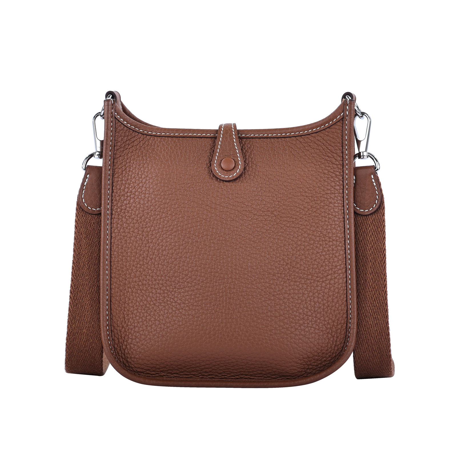 愛馬仕 Hermes Evelyne Bag Mini 伊芙琳包 Evelyne 16 EV16 B刻 金棕MINI EVELYNE 原廠盒子/防塵袋/購買證明