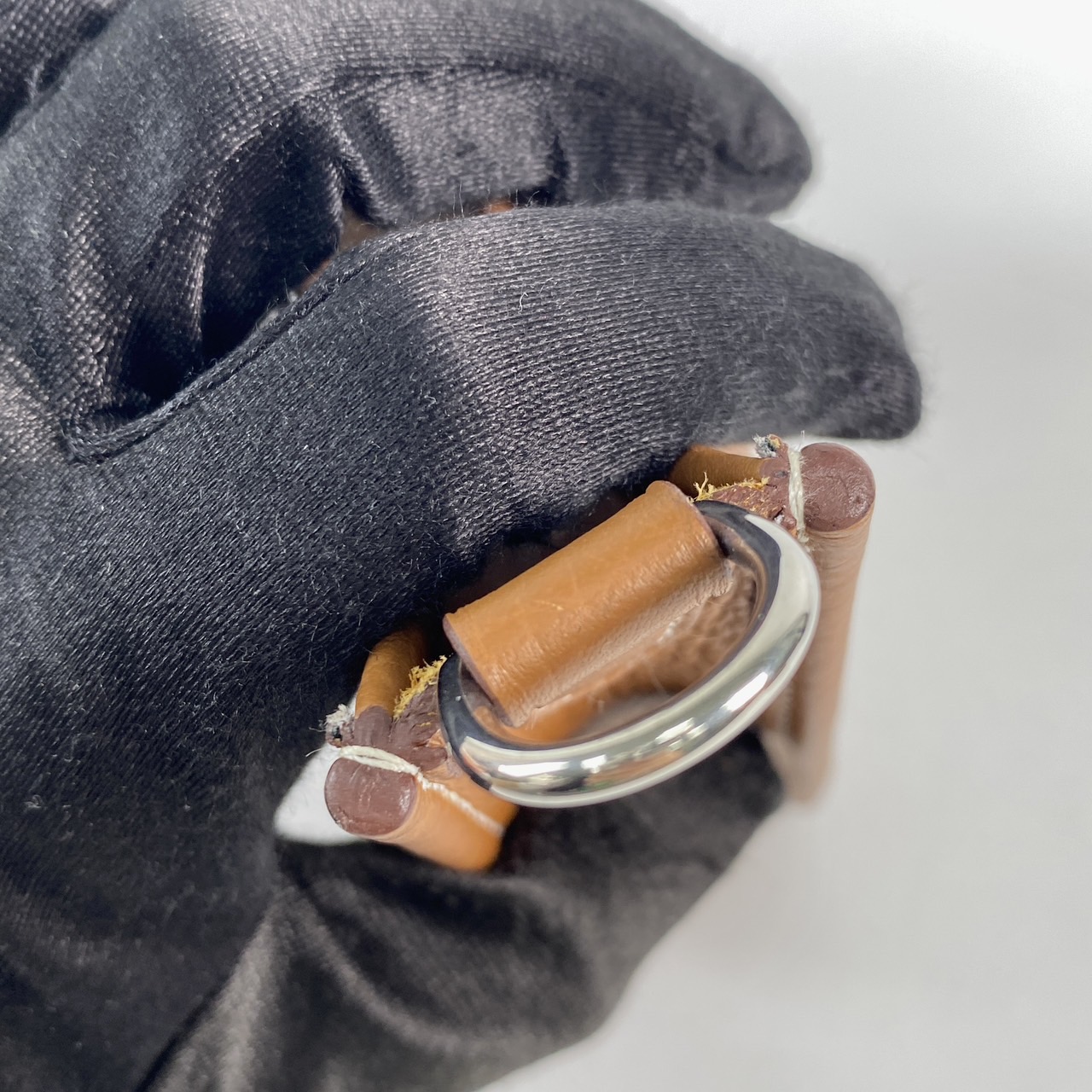 愛馬仕 Hermes Evelyne Bag Mini 伊芙琳包 Evelyne 16 EV16 B刻 金棕MINI EVELYNE 原廠盒子/防塵袋/購買證明