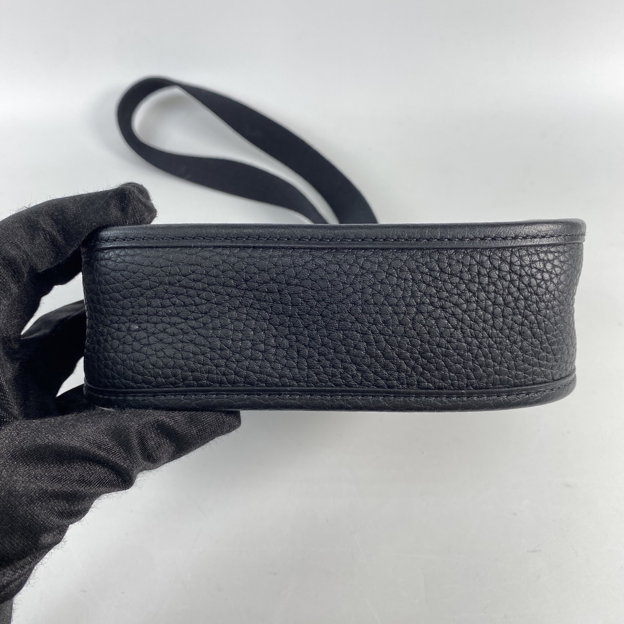 愛馬仕 Hermes Evelyne Bag Mini 伊芙琳包 Evelyne 16 EV16 D刻 黑MINI EVELYNE 原廠盒子/防塵袋