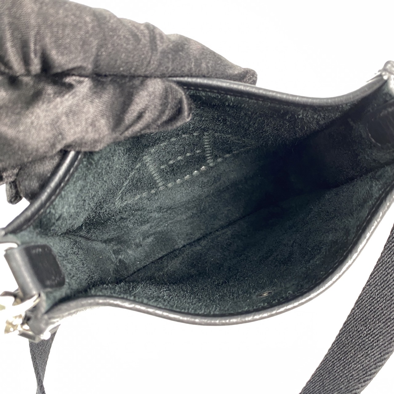 愛馬仕 Hermes Evelyne Bag Mini 伊芙琳包 Evelyne 16 EV16 D刻 黑MINI EVELYNE 原廠盒子/防塵袋