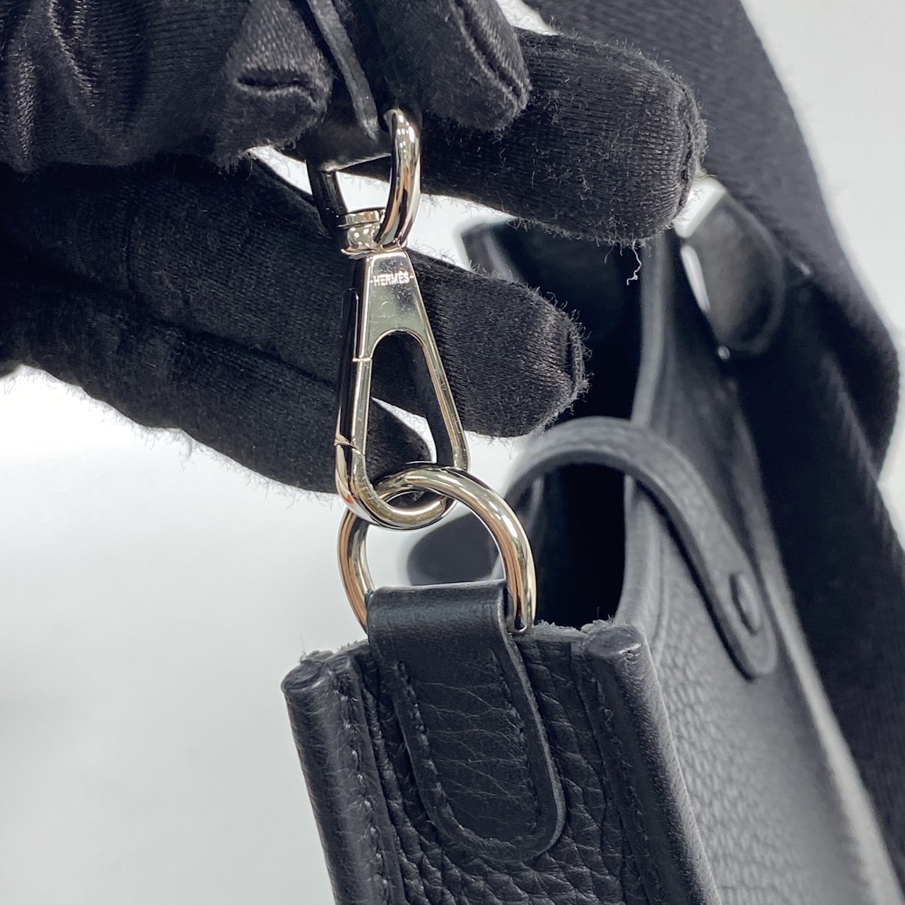 愛馬仕 Hermes Evelyne Bag Mini 伊芙琳包 Evelyne 16 EV16 D刻 黑MINI EVELYNE 原廠盒子/防塵袋