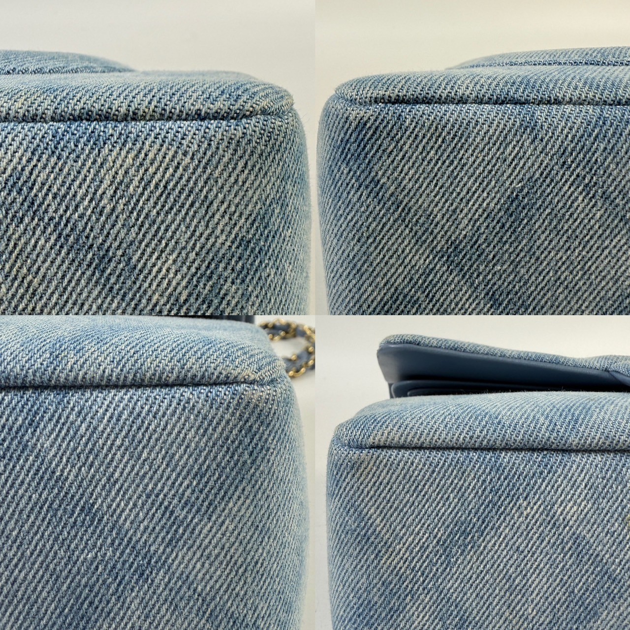 香奈兒 CHANEL CF 經典 小型 口蓋包 A01113 晶片款 單寧COCO23 原廠盒子/防塵袋/購買證明