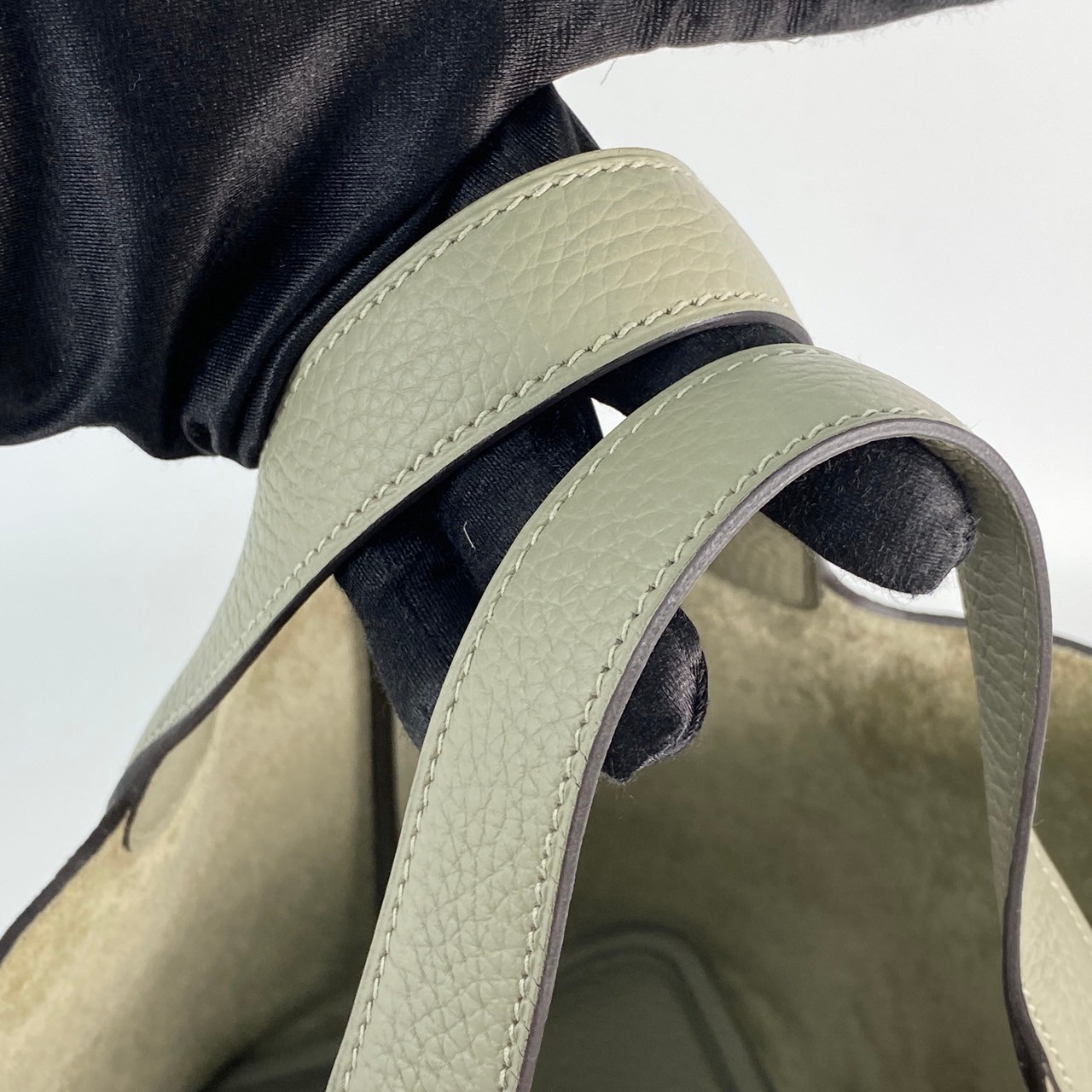 愛馬仕 Hermes Picotin Lock 18 菜籃子包 PT18 B刻 鼠尾草綠銀扣PICOTIN18 原廠盒子/防塵袋/鎖組/購買證明影本