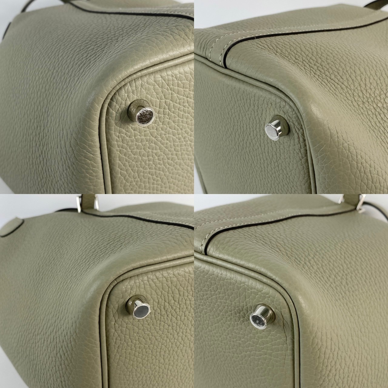 愛馬仕 Hermes Picotin Lock 18 菜籃子包 PT18 B刻 鼠尾草綠銀扣PICOTIN18 原廠盒子/防塵袋/鎖組/購買證明影本