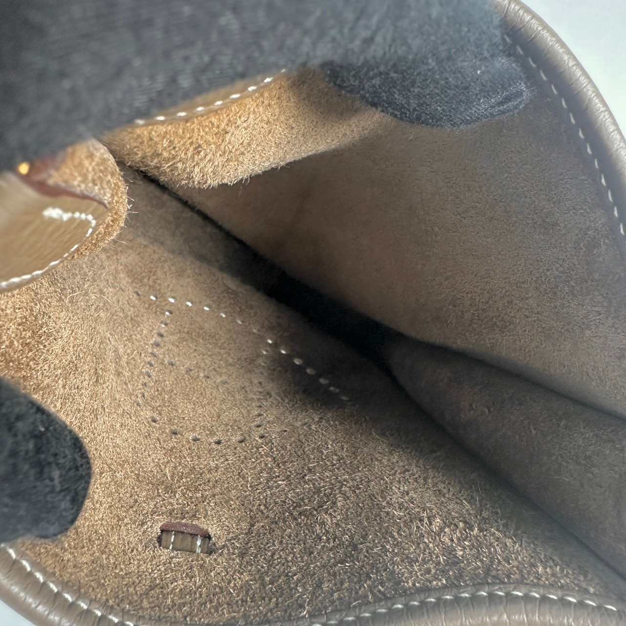 愛馬仕 Hermes Evelyne Bag Mini 伊芙琳包 Evelyne 16 EV16 U刻 大象灰金釦Evelyne MINI 防塵袋/原廠盒子