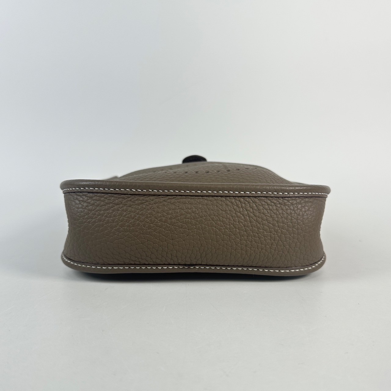 愛馬仕 Hermes Evelyne Bag Mini 伊芙琳包 Evelyne 16 EV16 U刻 大象灰金釦Evelyne MINI 防塵袋/原廠盒子