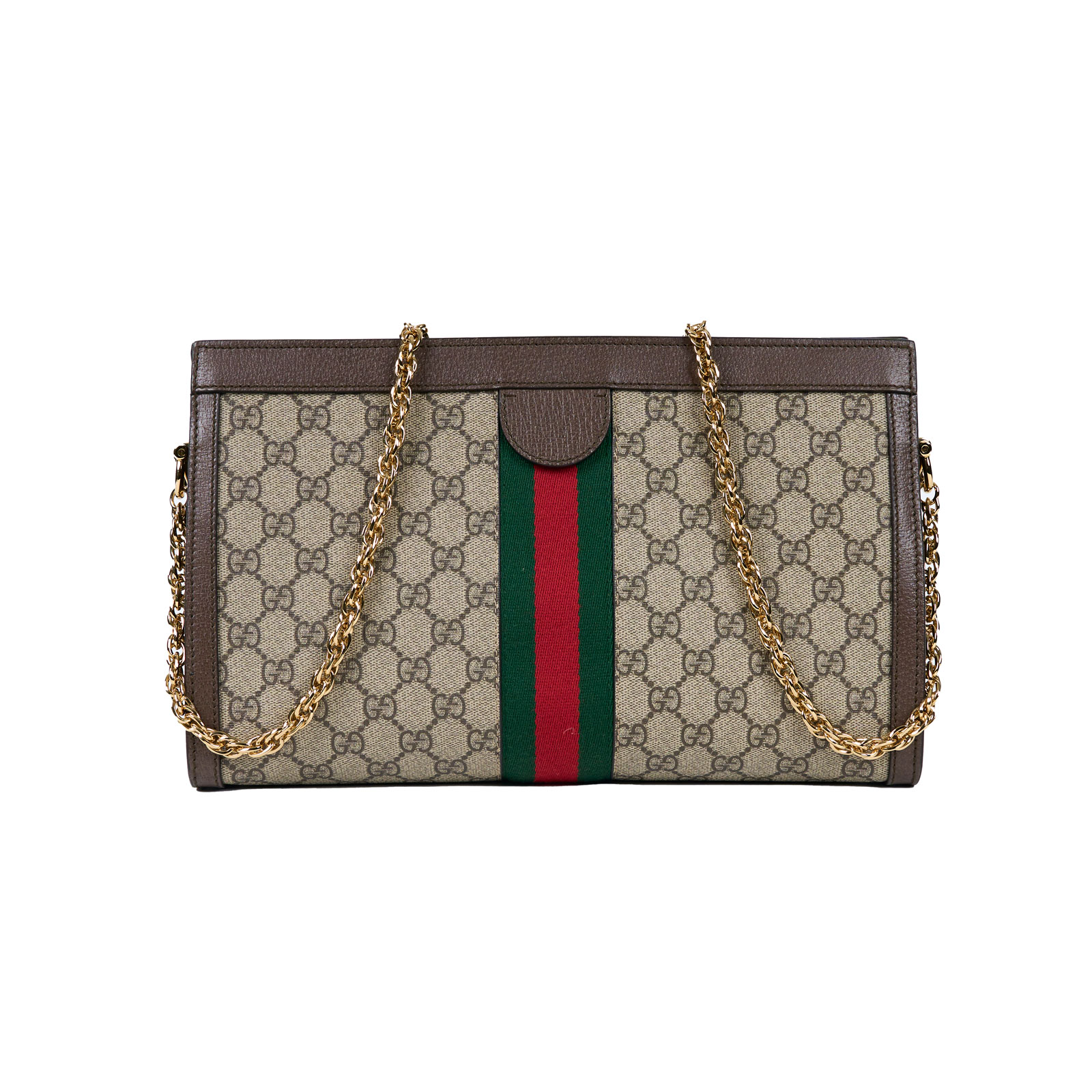 古馳 GUCCI Ophidia GG 金鏈 方型 肩背包 503876 OPHIDIA中號鏈包 防塵袋