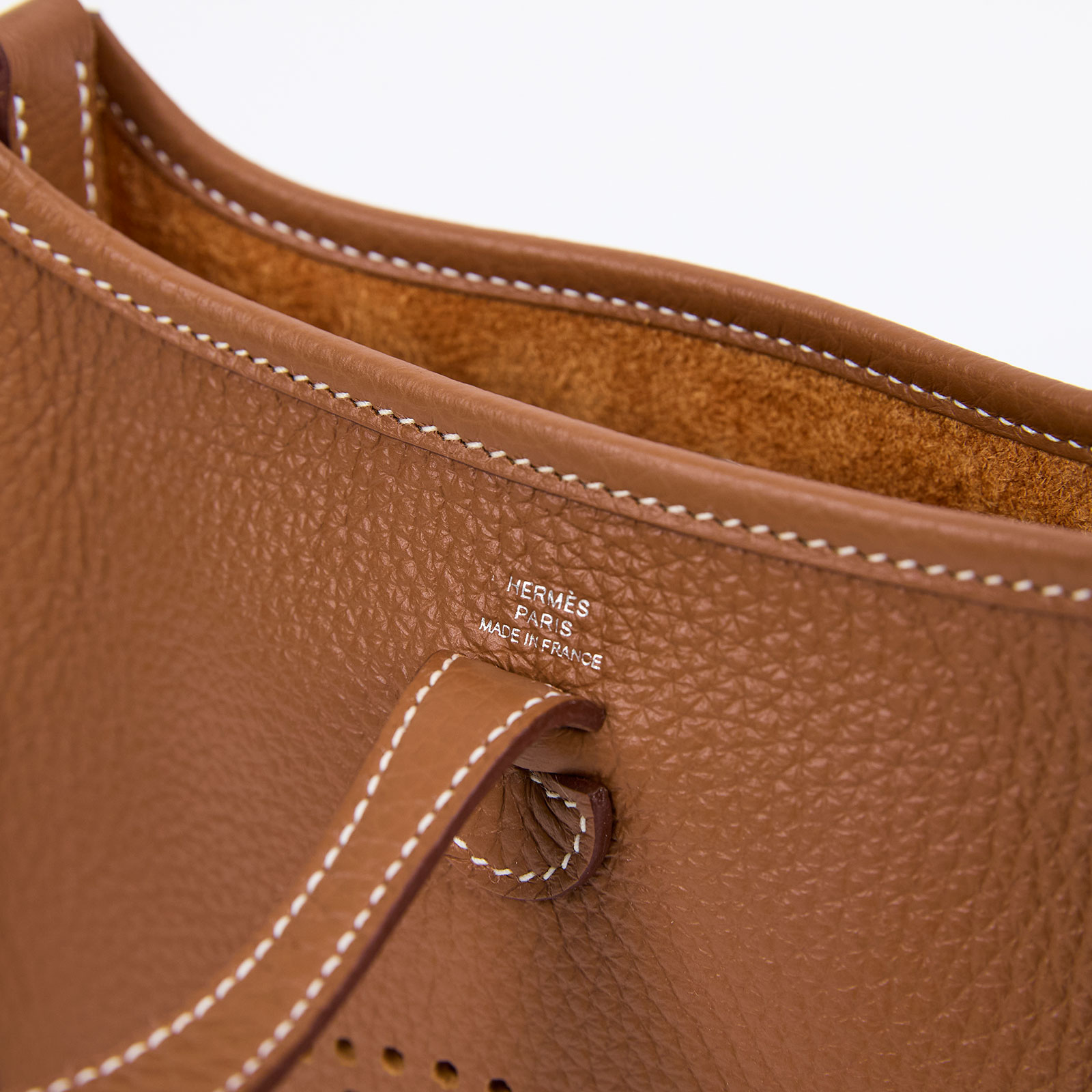 愛馬仕 Hermes Evelyne Bag Mini 伊芙琳包 Evelyne 16 EV16 WAU003  原廠盒子/防塵袋/影本購買證明