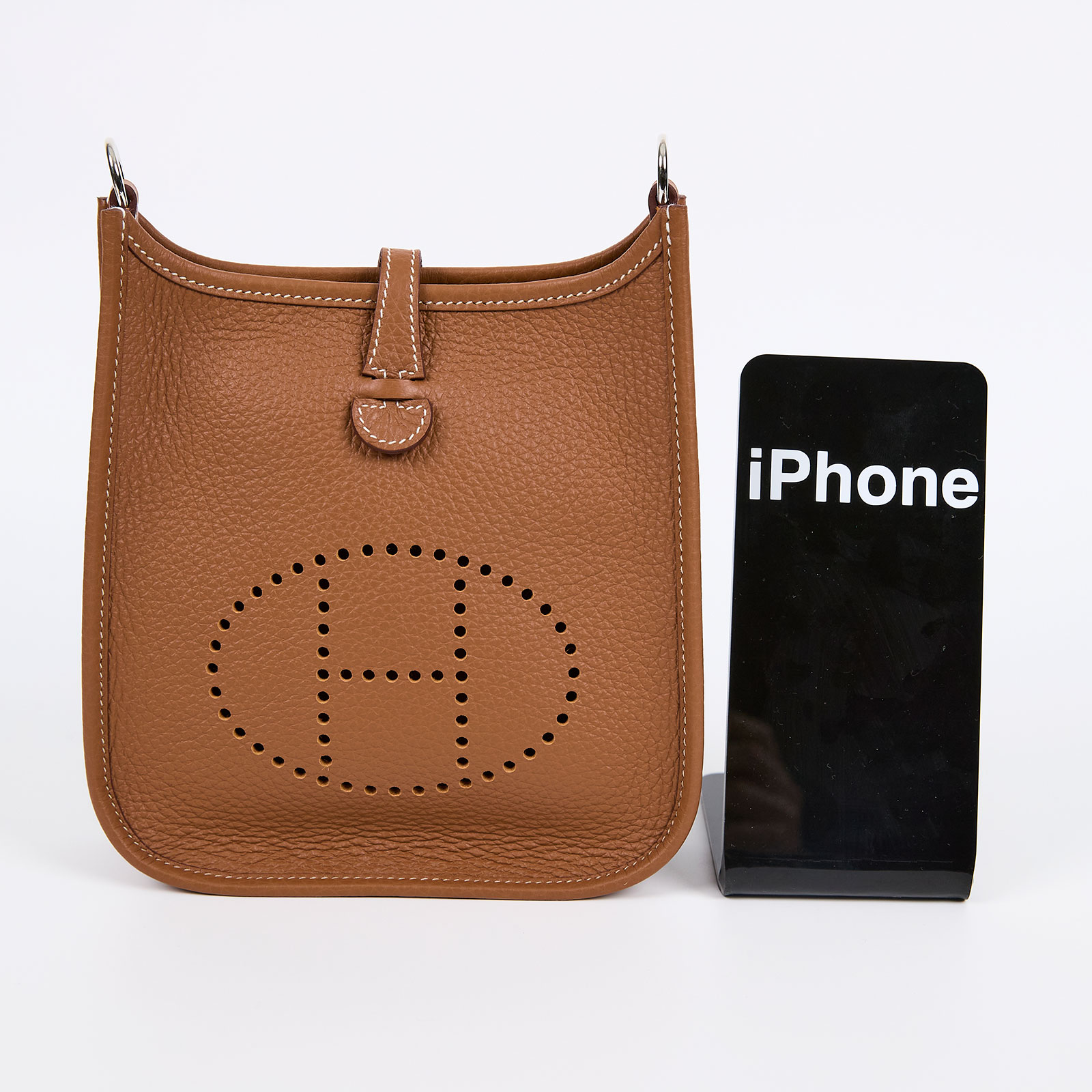 愛馬仕 Hermes Evelyne Bag Mini 伊芙琳包 Evelyne 16 EV16 WAU003  原廠盒子/防塵袋/影本購買證明