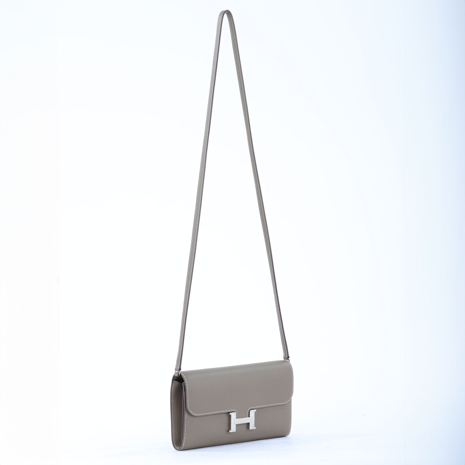 愛馬仕 Hermes Constance to go 康康包 長夾  CNTG Z刻 大象灰CONSTANCE TO GO 防塵袋