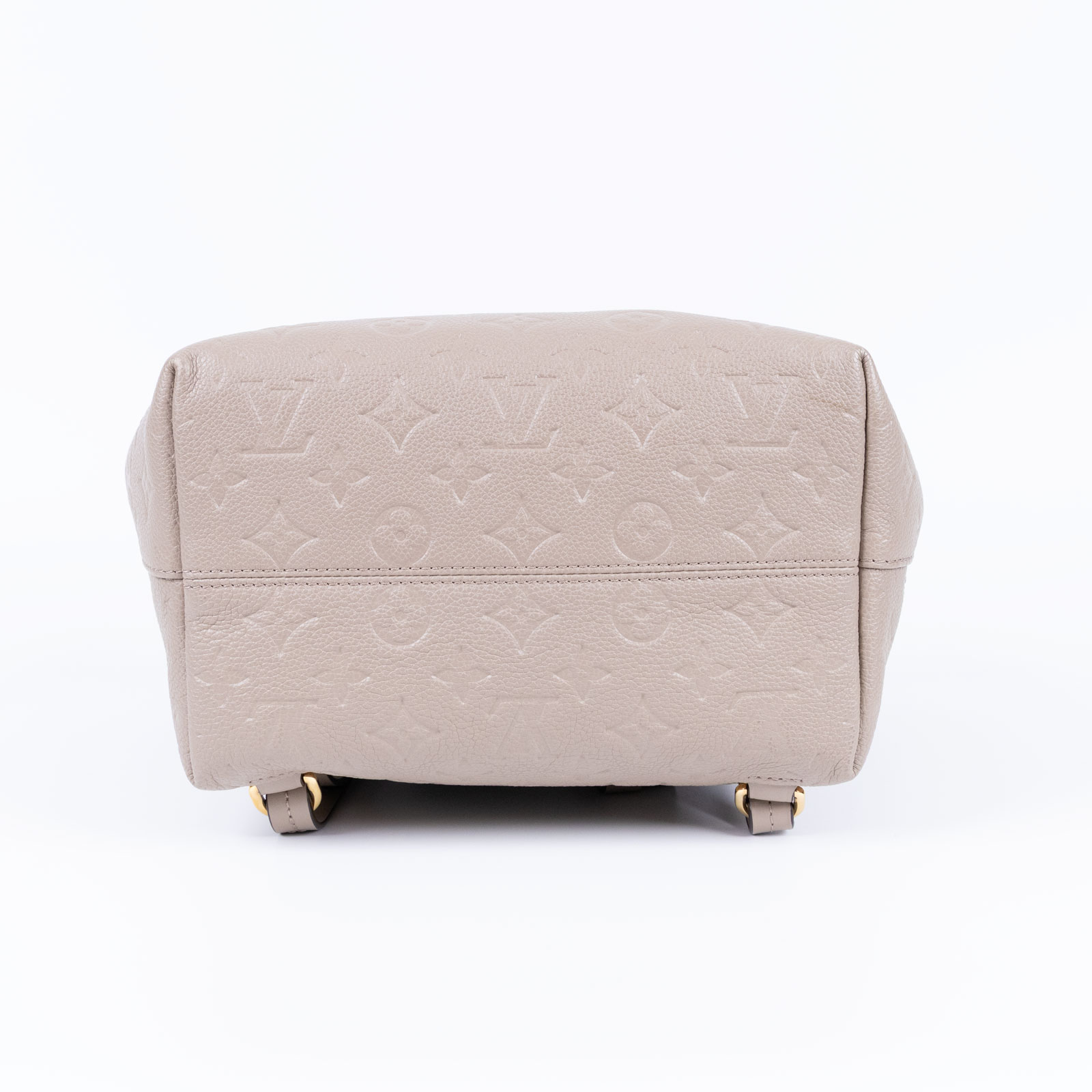 路易威登 LOUIS VUITTON Montsouris 後背包 M45410 晶片款 米灰壓紋後背包 吊牌