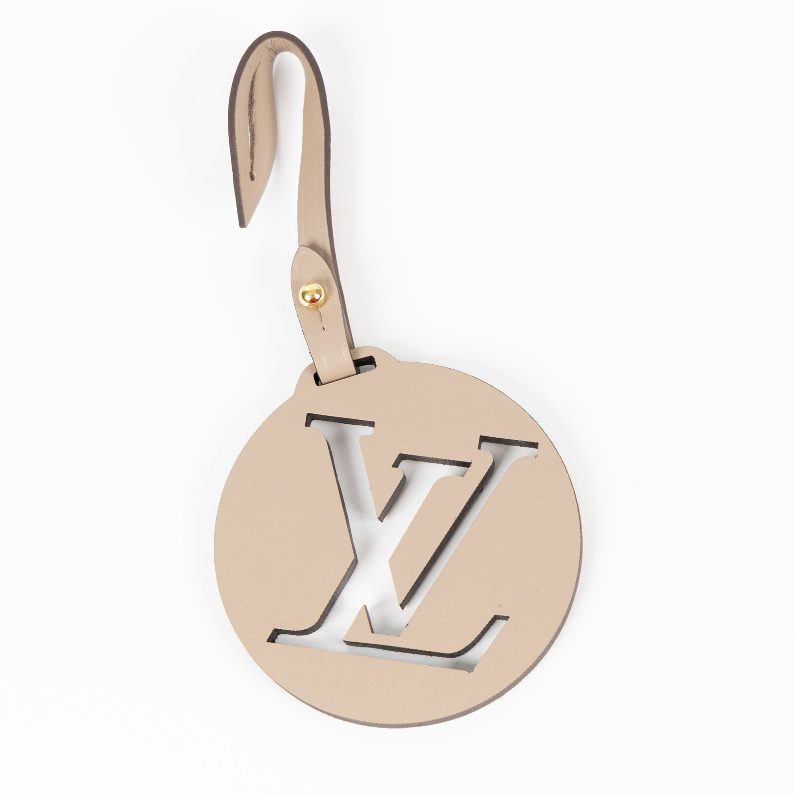 路易威登 LOUIS VUITTON Montsouris 後背包 M45410 晶片款 米灰壓紋後背包 吊牌