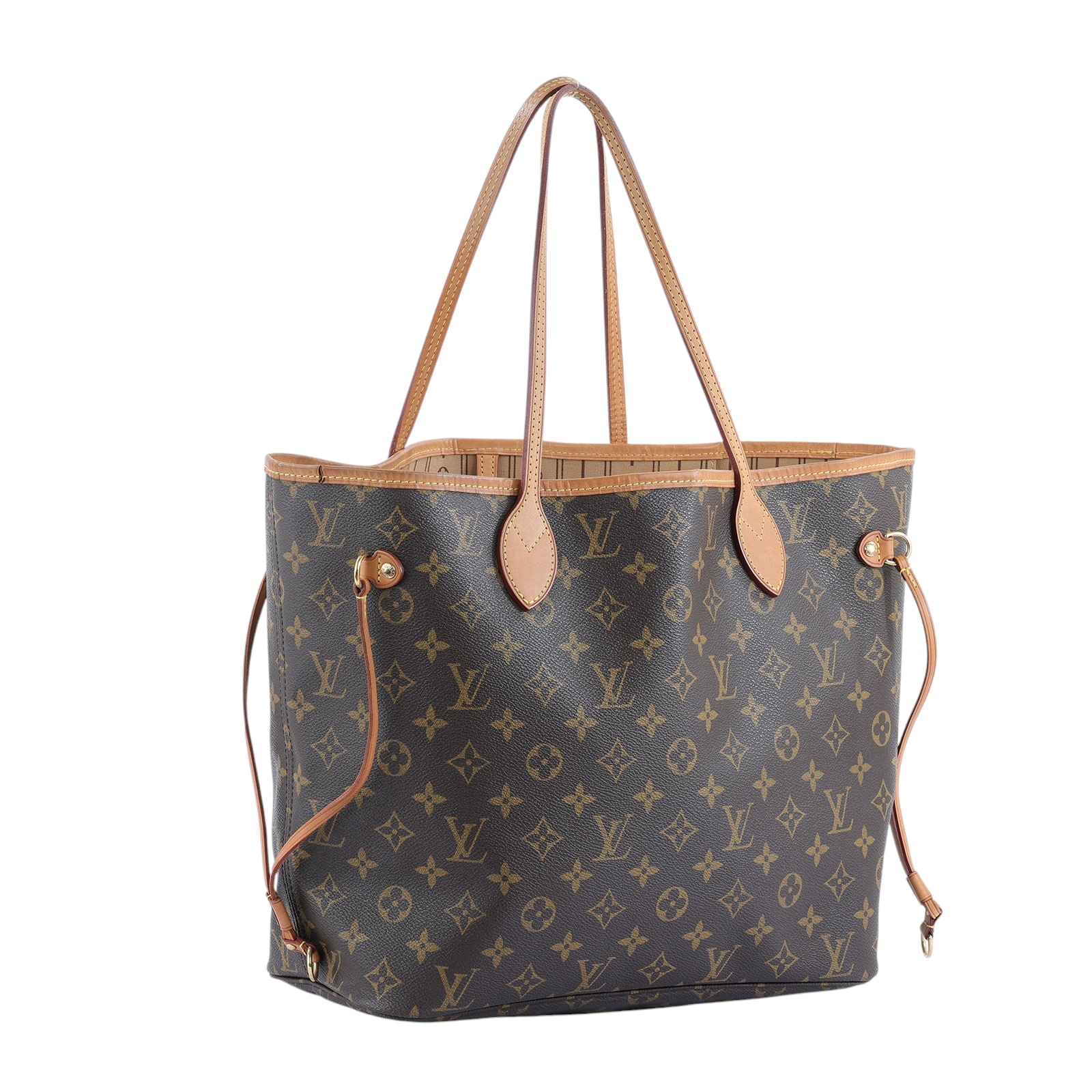 路易威登 LOUIS VUITTON Neverfull MM 托特包 經典帆布 M40156 原花NEVERFULL 防塵袋