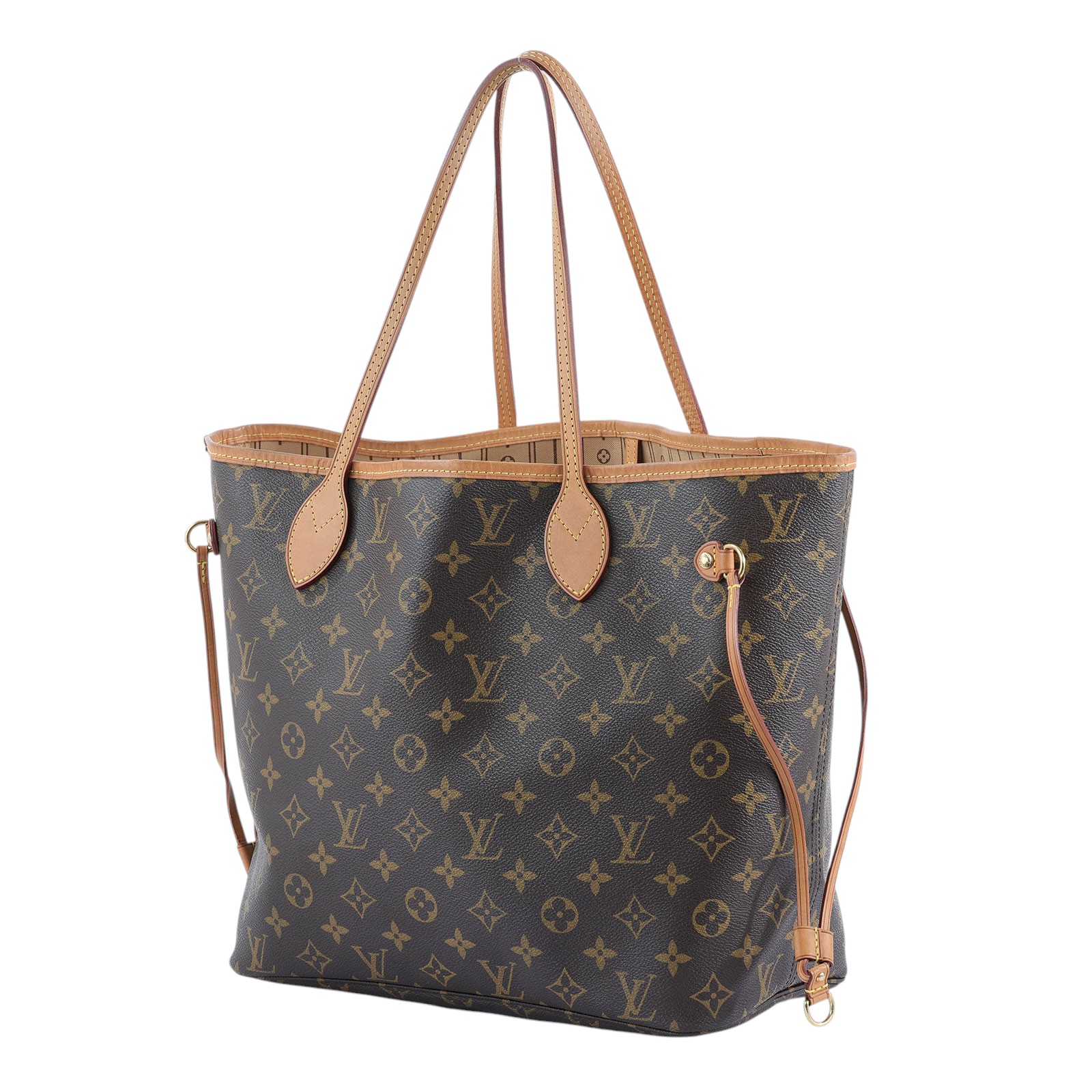 路易威登 LOUIS VUITTON Neverfull MM 托特包 經典帆布 M40156 原花NEVERFULL 防塵袋