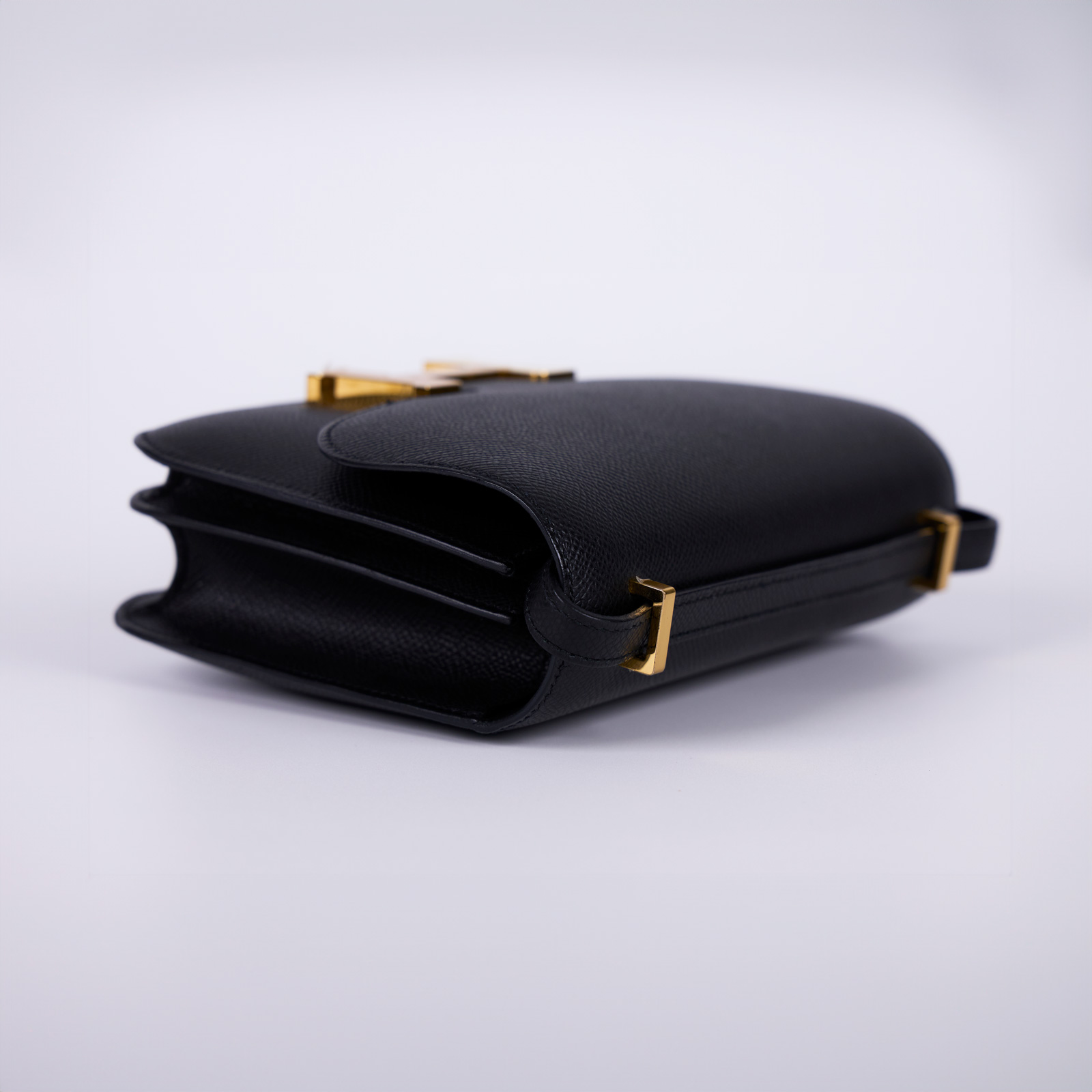 愛馬仕 Hermes Constance Bag 康康包 MIni 18 CN18 黑金CONSTANCE MINI 防塵袋