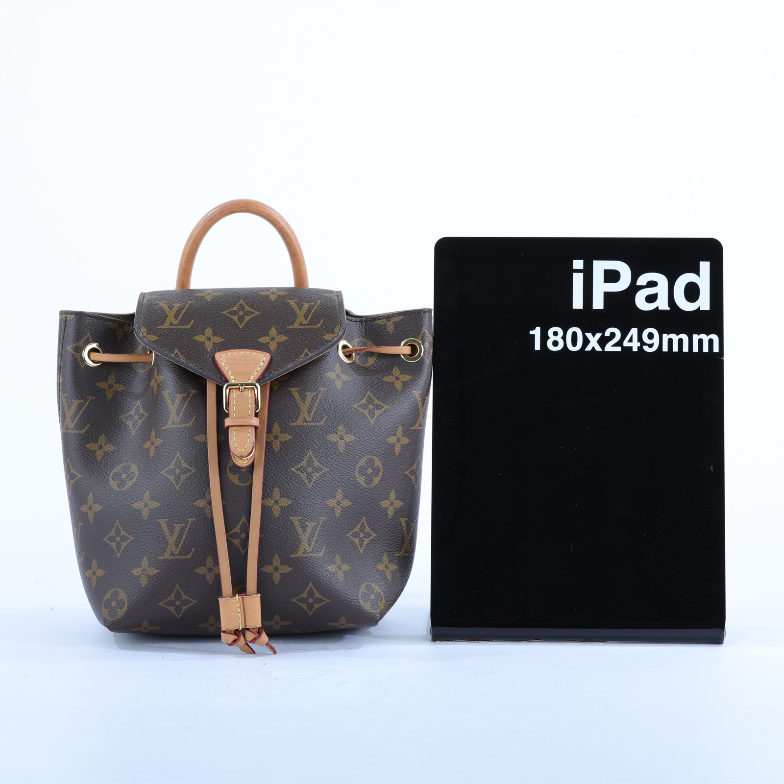 路易威登 LOUIS VUITTON Montsouris BB 經典帆布 後背包 M45502 原花MONTSOURIS BB 防塵袋