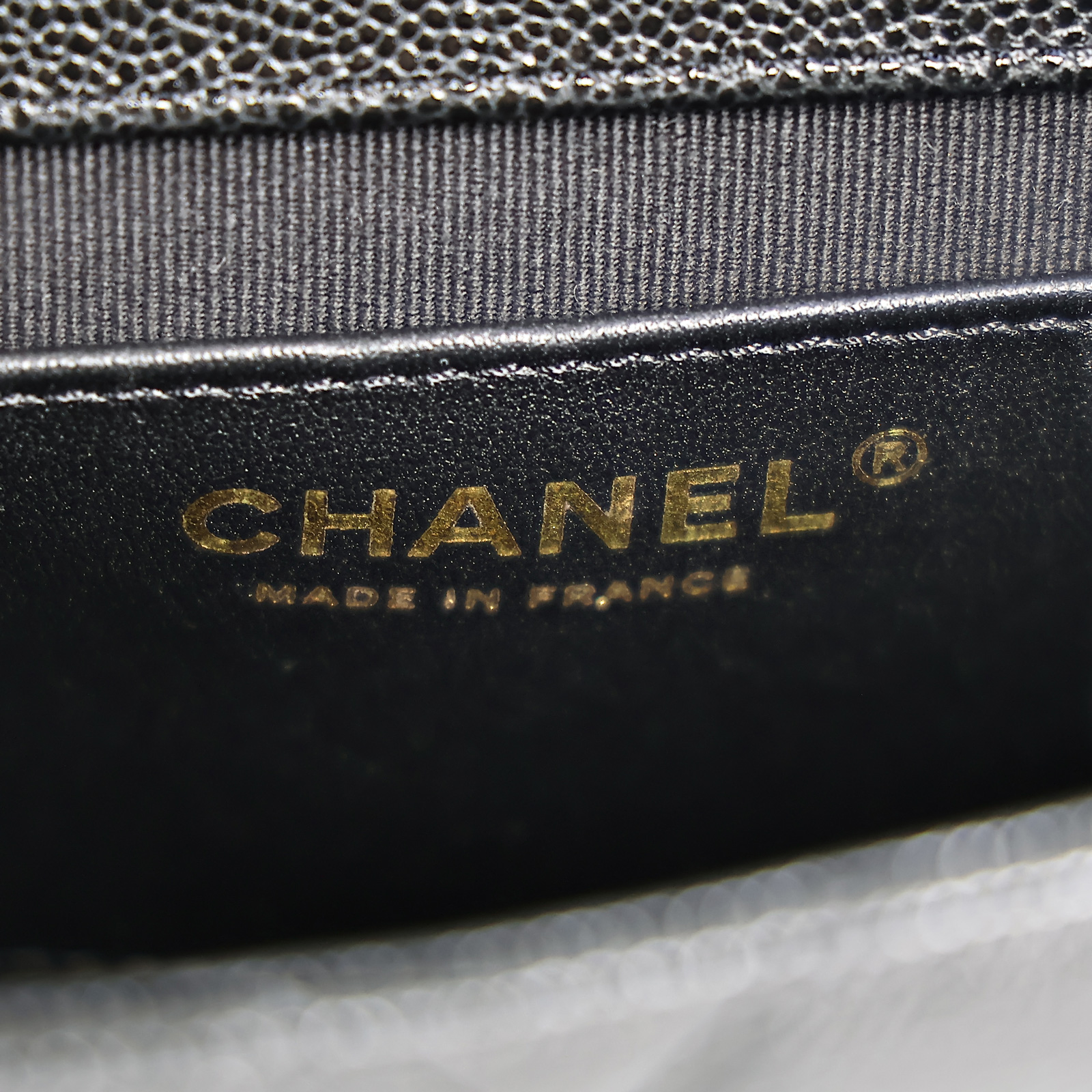 香奈兒 CHANEL 方胖 手提 肩背 皮穿鍊口蓋包  晶片款 黑荔枝雙鍊方胖 防塵袋