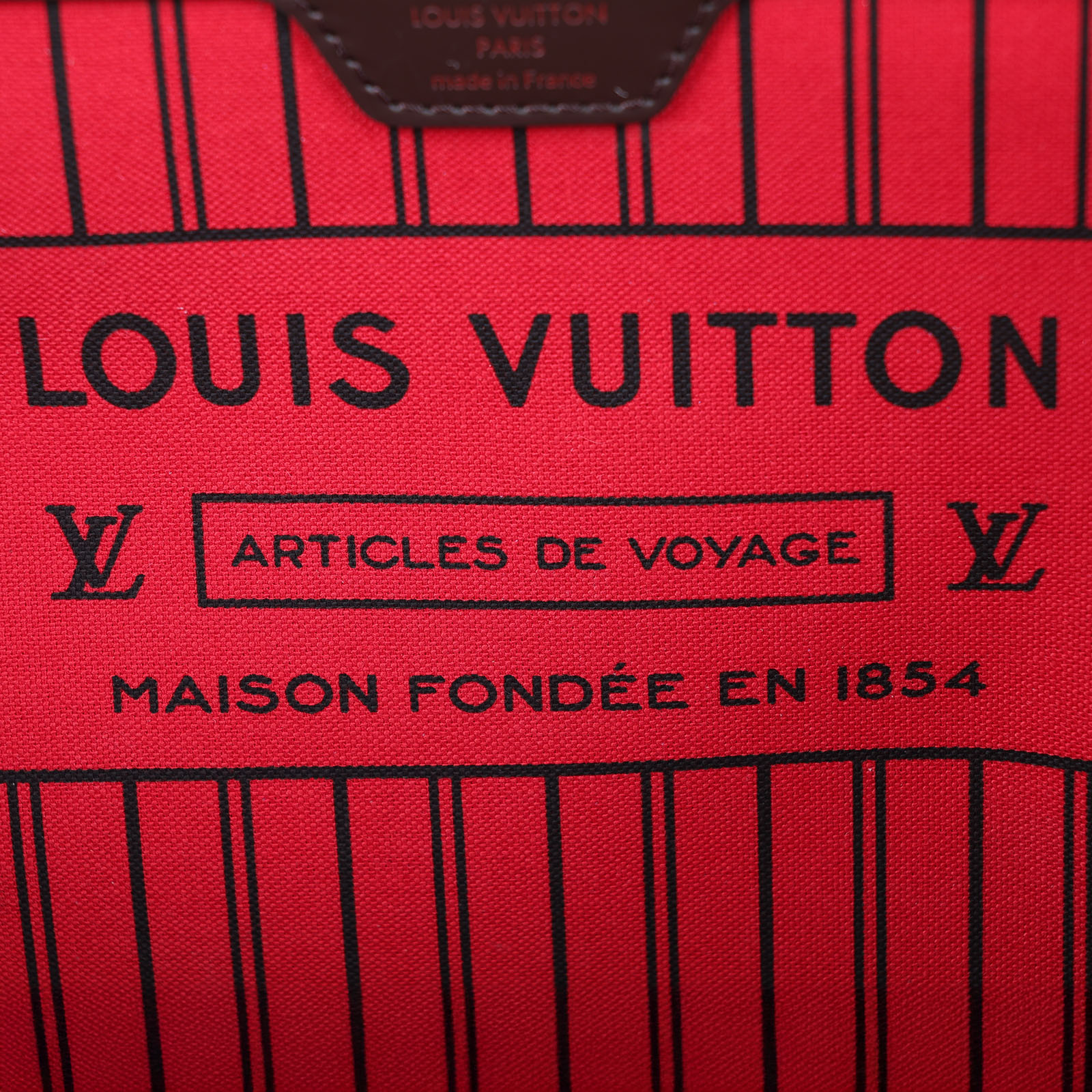 路易威登 LOUIS VUITTON 棕棋盤 Neverfull MM 托特包 N41358 晶片款 棕棋盤 Neverfull MM 防塵袋/原廠盒子