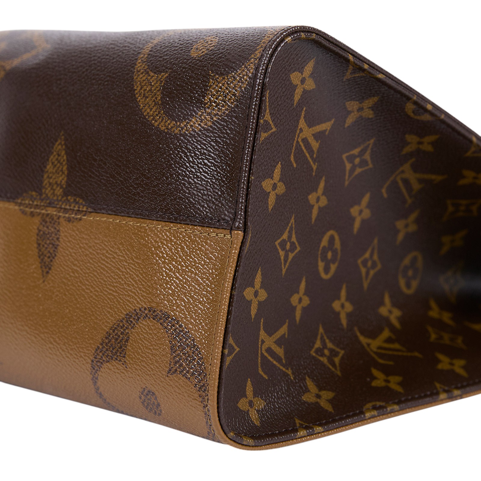路易威登 LOUIS VUITTON OnTheGo MM 經典帆布 手提 肩背包 M45321 晶片款 棕原花Onthego MM 原廠盒子/防塵袋