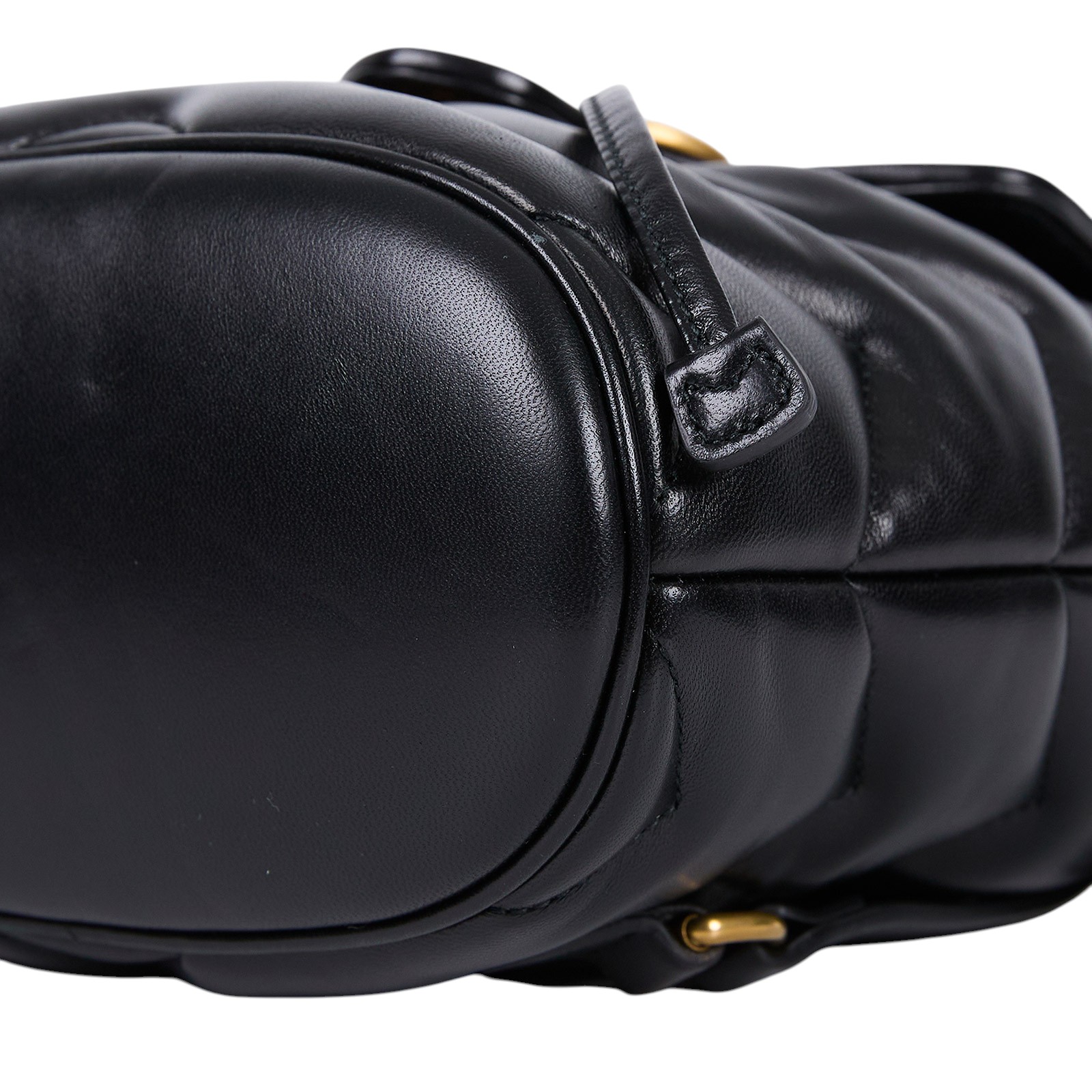 古馳 GUCCI Marmont 背包 777253 黑 GG Marmont 迷你後背包 原廠盒子/防塵袋