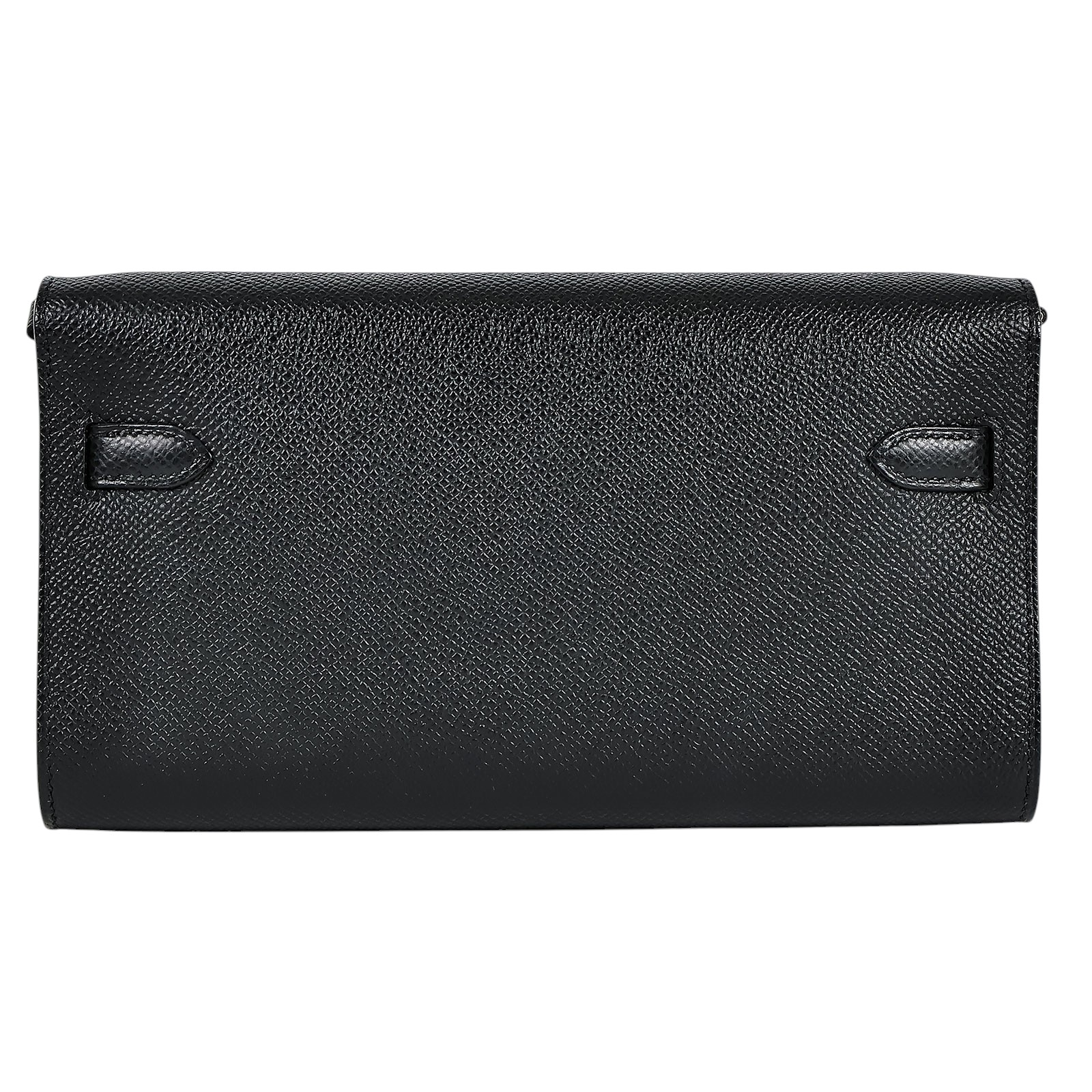 愛馬仕 Hermes Kelly to go 長夾肩背包 KLG B刻 黑KELLY TO GO 原廠盒子/購買證明影本