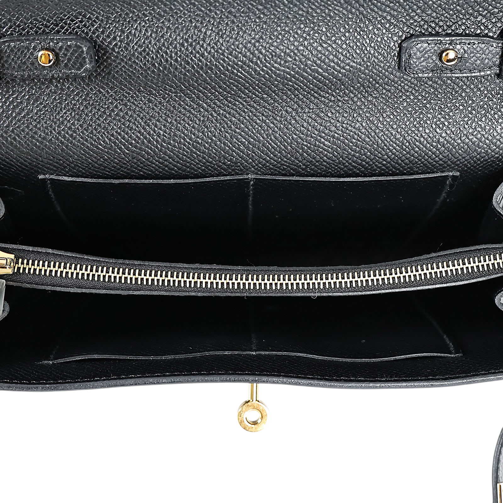 愛馬仕 Hermes Kelly to go 長夾肩背包 KLG B刻 黑KELLY TO GO 原廠盒子/購買證明影本