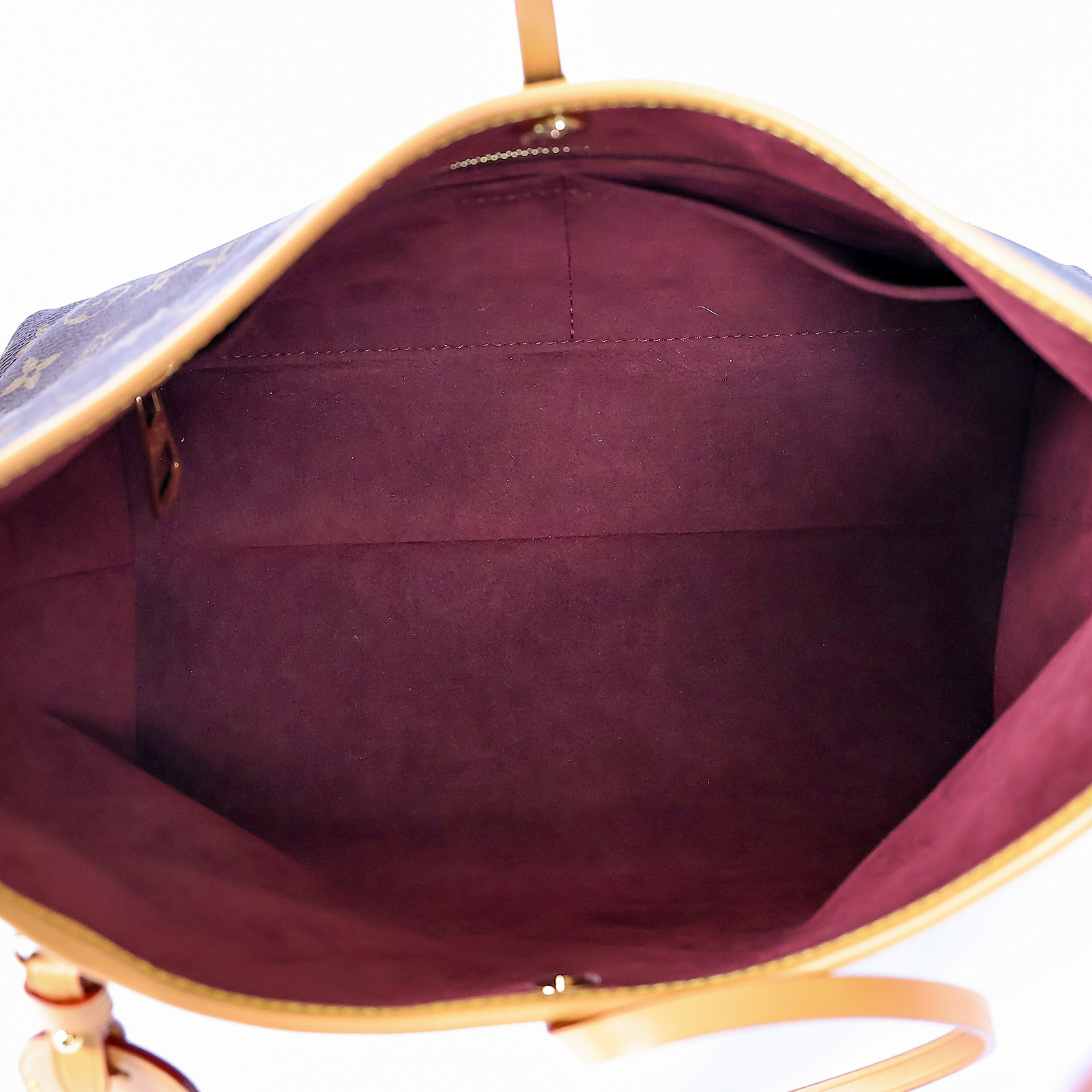 路易威登 LOUIS VUITTON CarryAll PM 原花 肩背包 M46203 晶片款 ☆原花CARRYALL PM 防塵袋/內袋