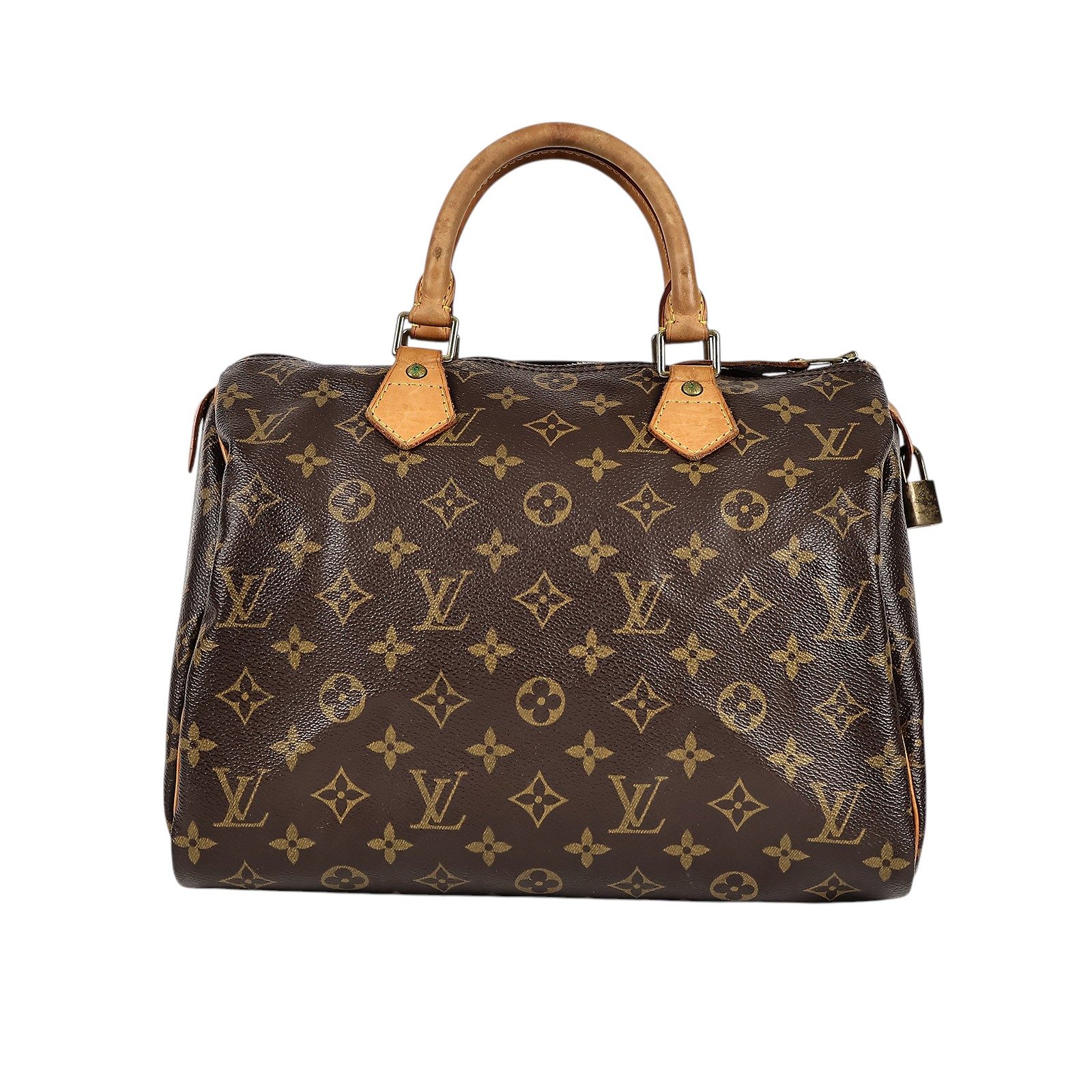 路易威登 LOUIS VUITTON Speedy 30原花 手提波士頓包 M41108 棕原花Speedy 30手提包 無附屬品