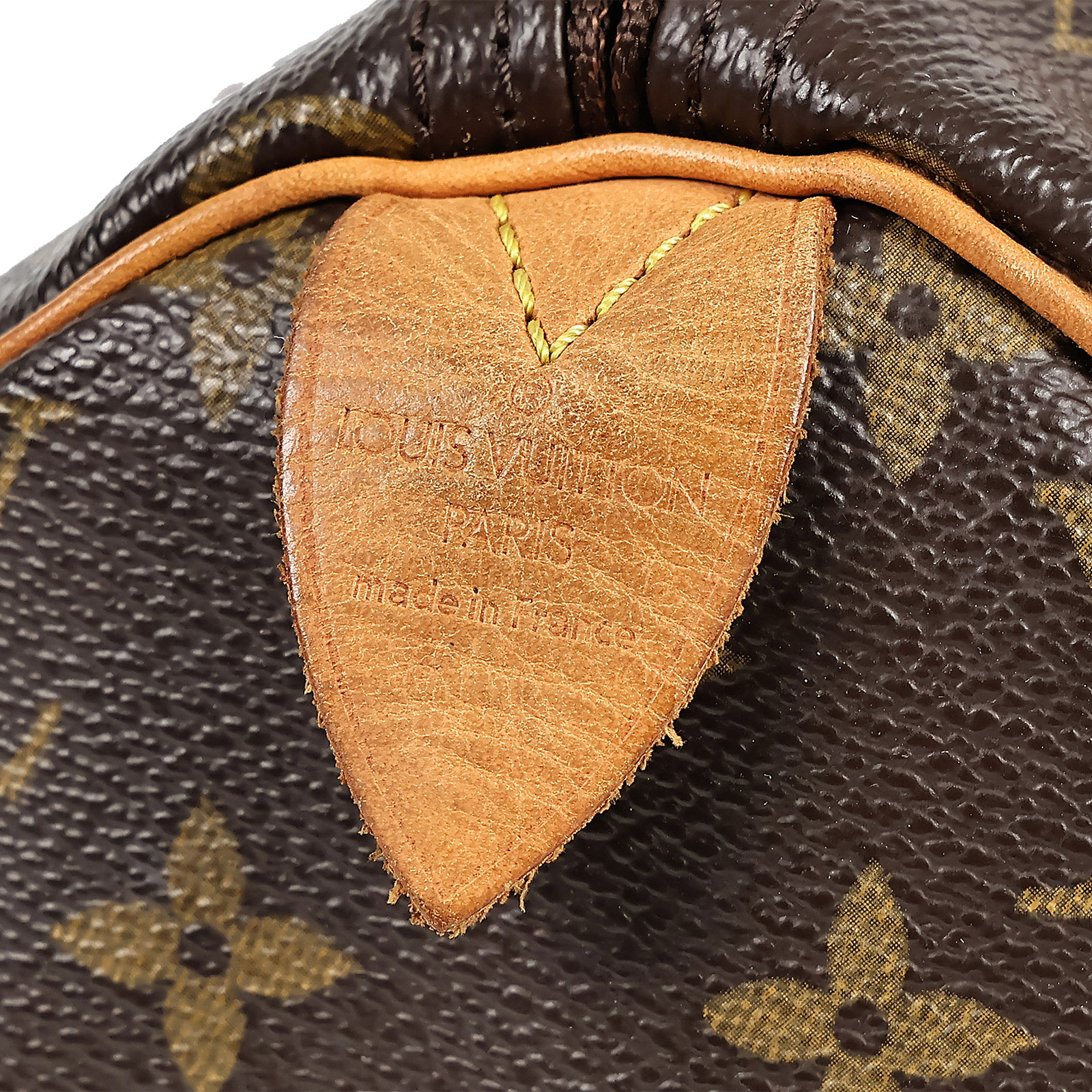 路易威登 LOUIS VUITTON Speedy 30原花 手提波士頓包 M41108 棕原花Speedy 30手提包 無附屬品
