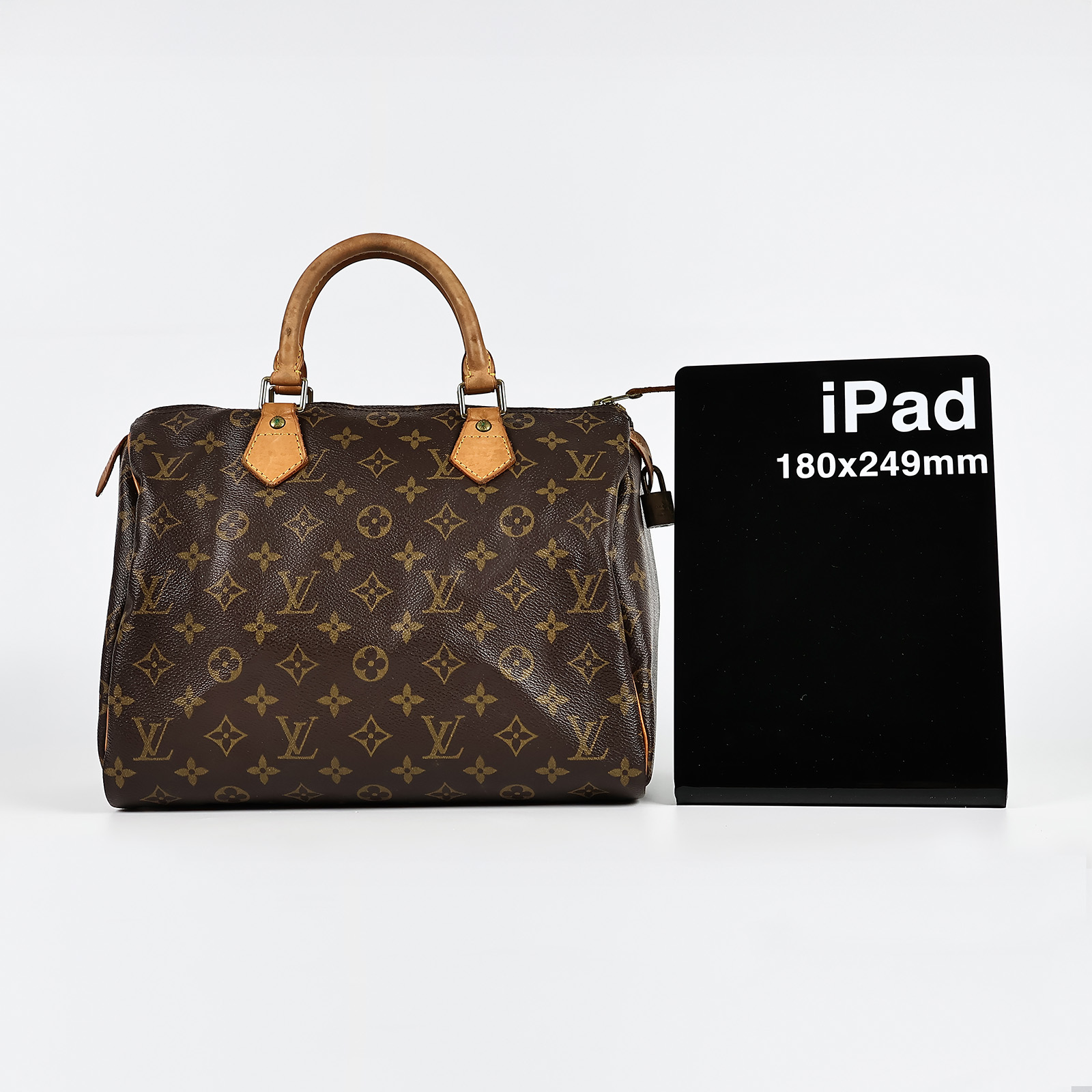 路易威登 LOUIS VUITTON Speedy 30原花 手提波士頓包 M41108 棕原花Speedy 30手提包 無附屬品