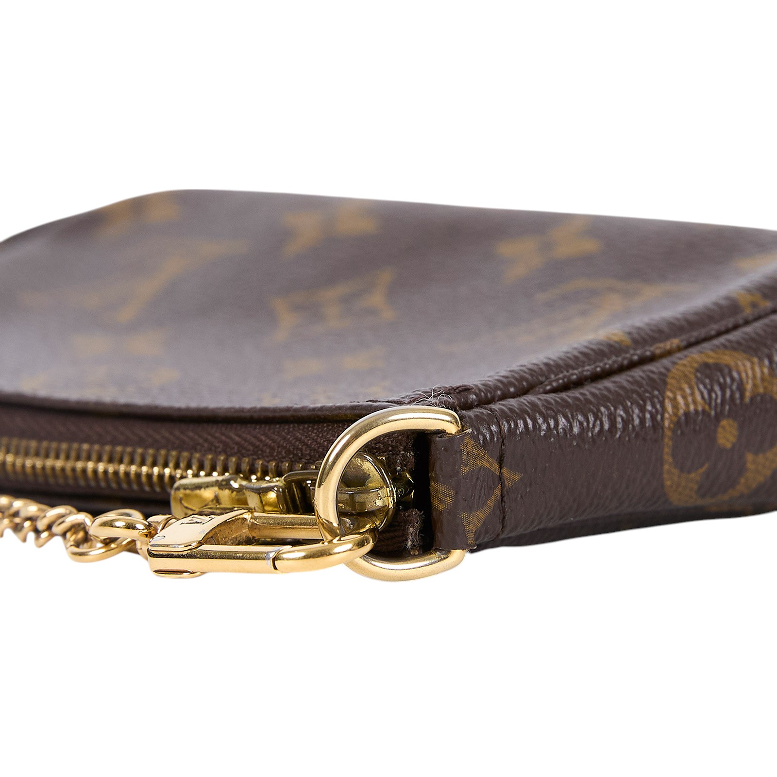 路易威登 LOUIS VUITTON Monogram塗層帆布 鏈帶 迷你小皮包 M58009 原花迷你麻將包 無附屬品