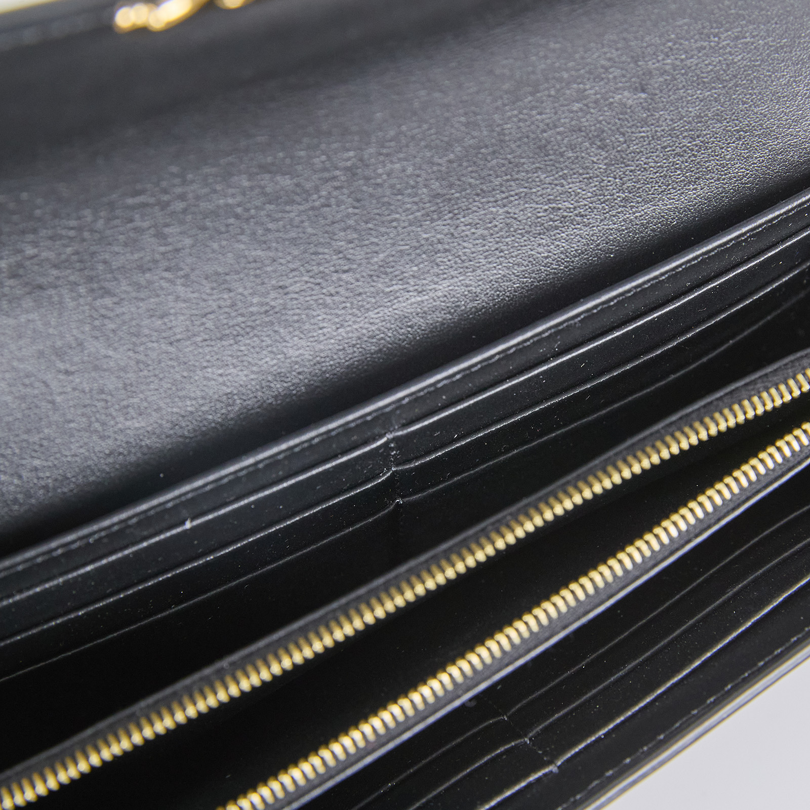 思琳 CELINE Triomphe 亮澤牛皮革 錢包 長夾 大型 10E313DPV 黑TRIOMPHE 牛皮金釦長夾 防塵袋/原廠盒子/購買證明