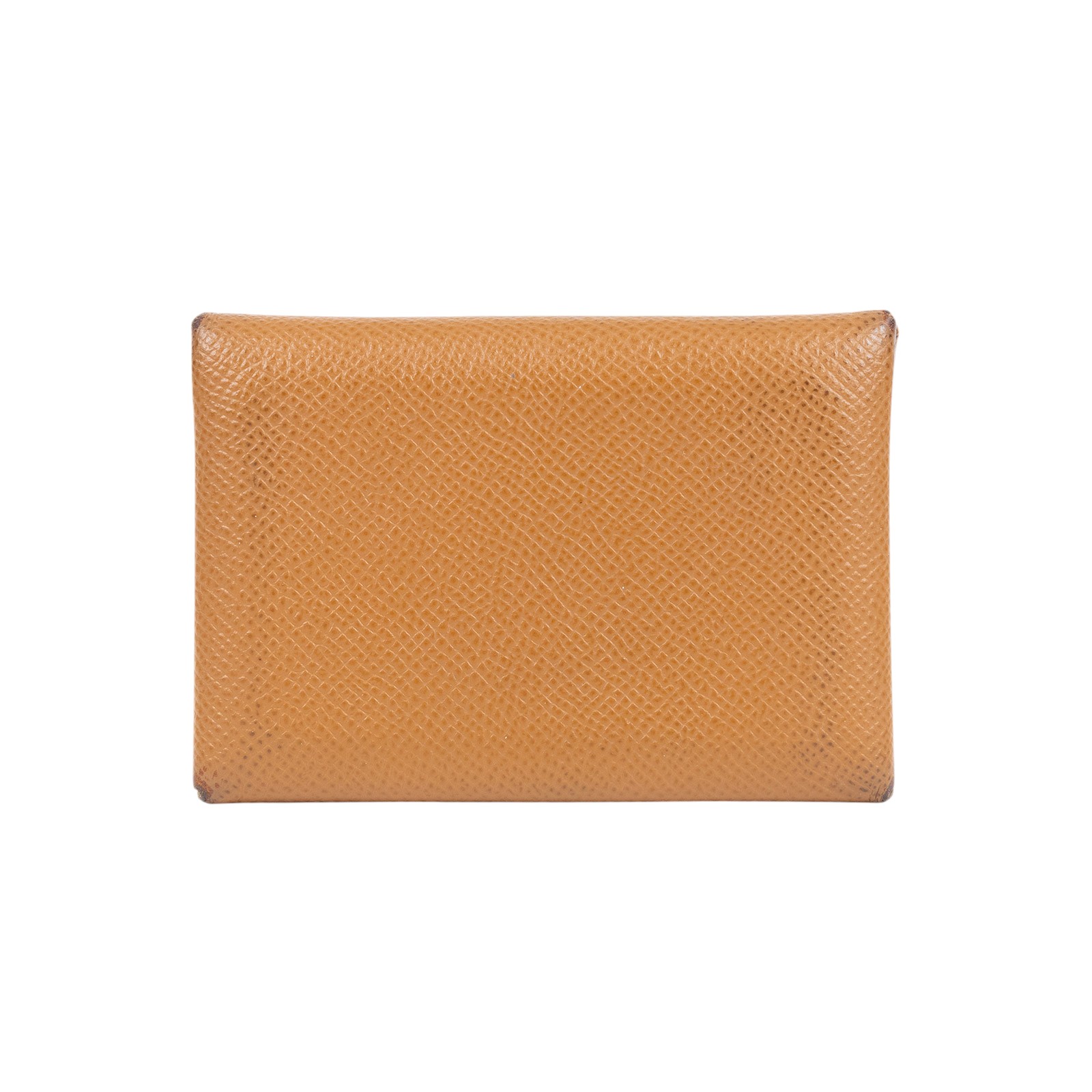 愛馬仕 Hermes Calvi Duo 卡包 CALD Z刻 金棕CALVI DUO 原廠盒子