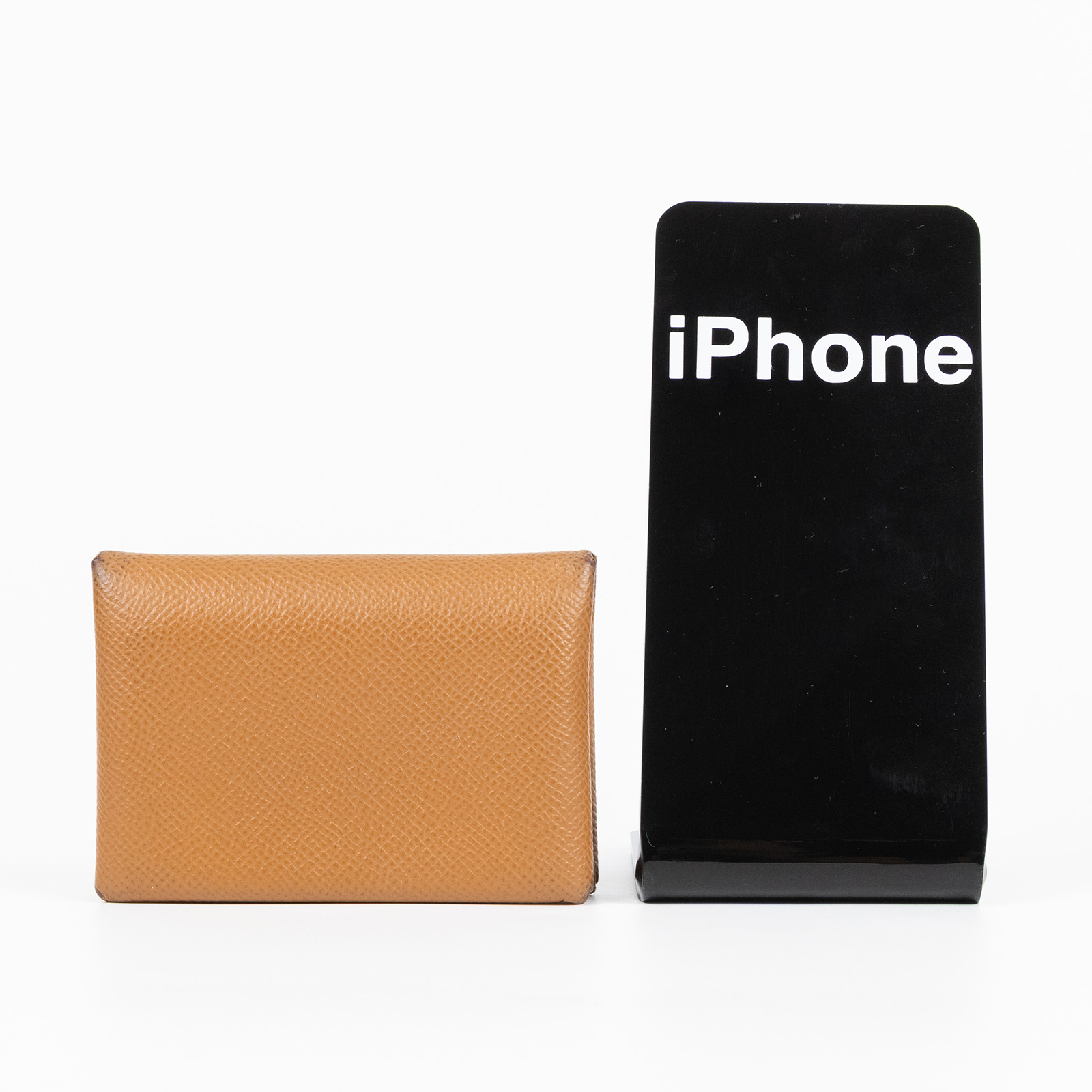 愛馬仕 Hermes Calvi Duo 卡包 CALD Z刻 金棕CALVI DUO 原廠盒子