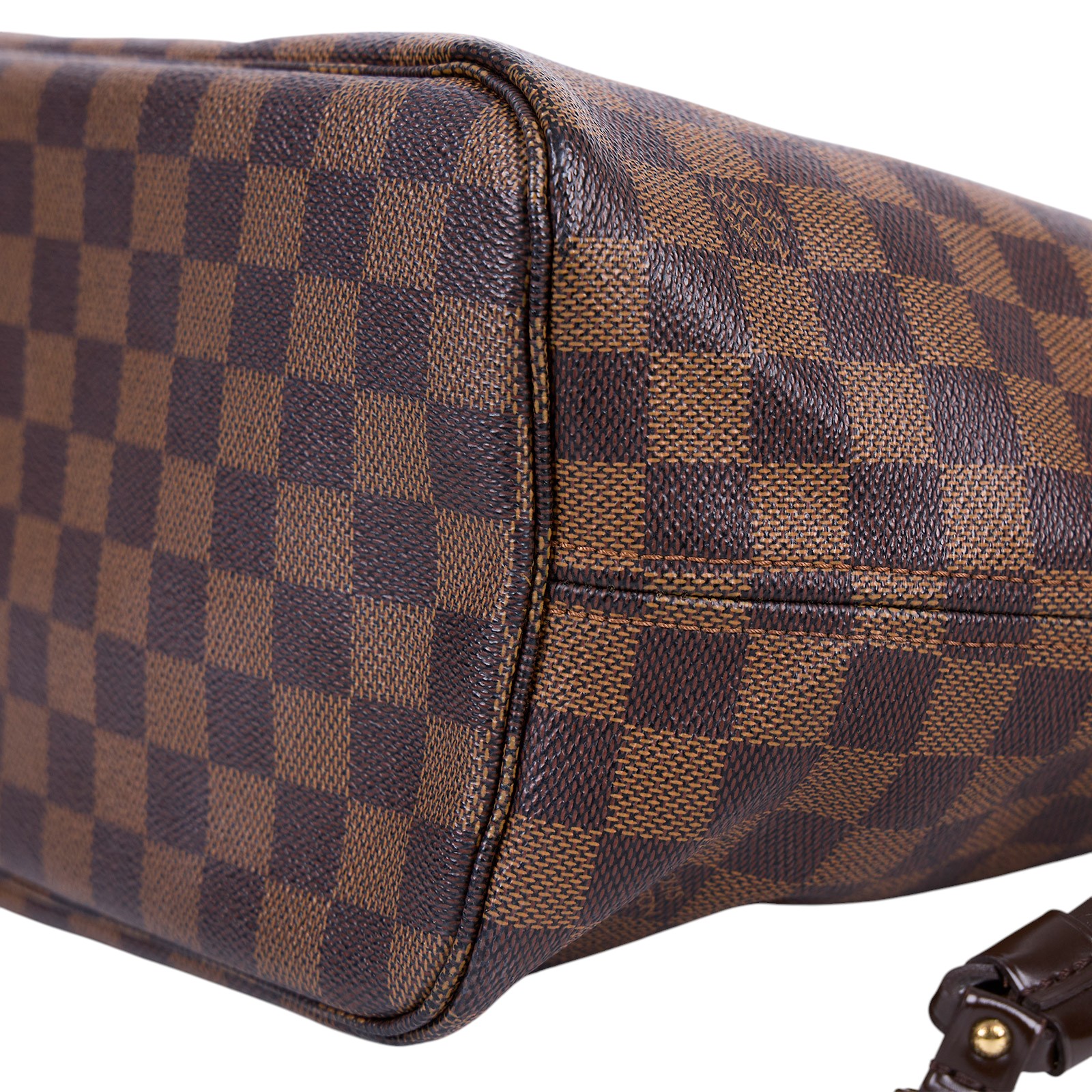 路易威登 LOUIS VUITTON 棕棋盤 Neverfull MM 托特包 N51105 棋盤格NEVERFULL MM 防塵袋