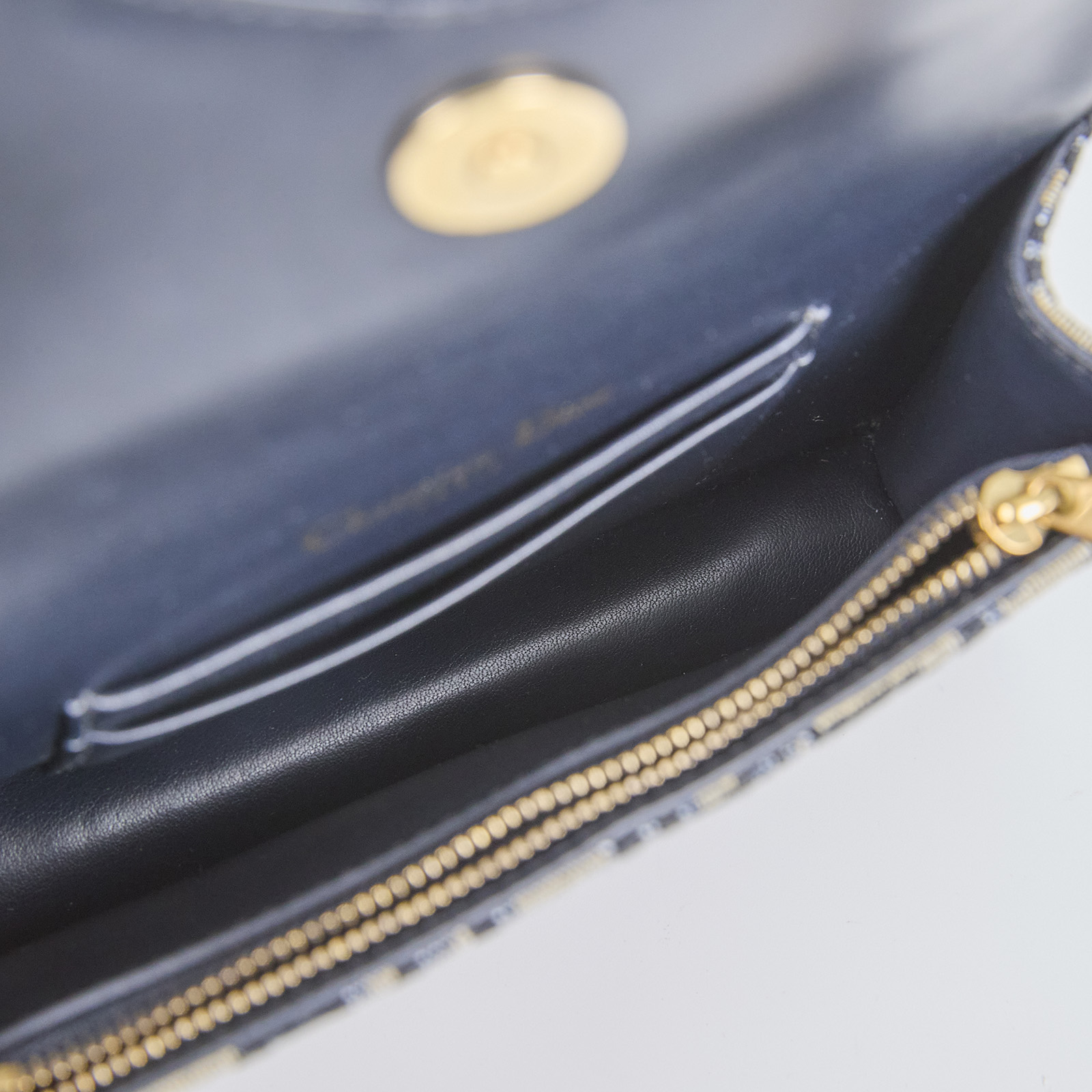 迪奧 CHRISTIAN DIOR Saddle 馬鞍 腰包 S5619CTZQ 藍緹花腰包 原廠盒子/防塵袋