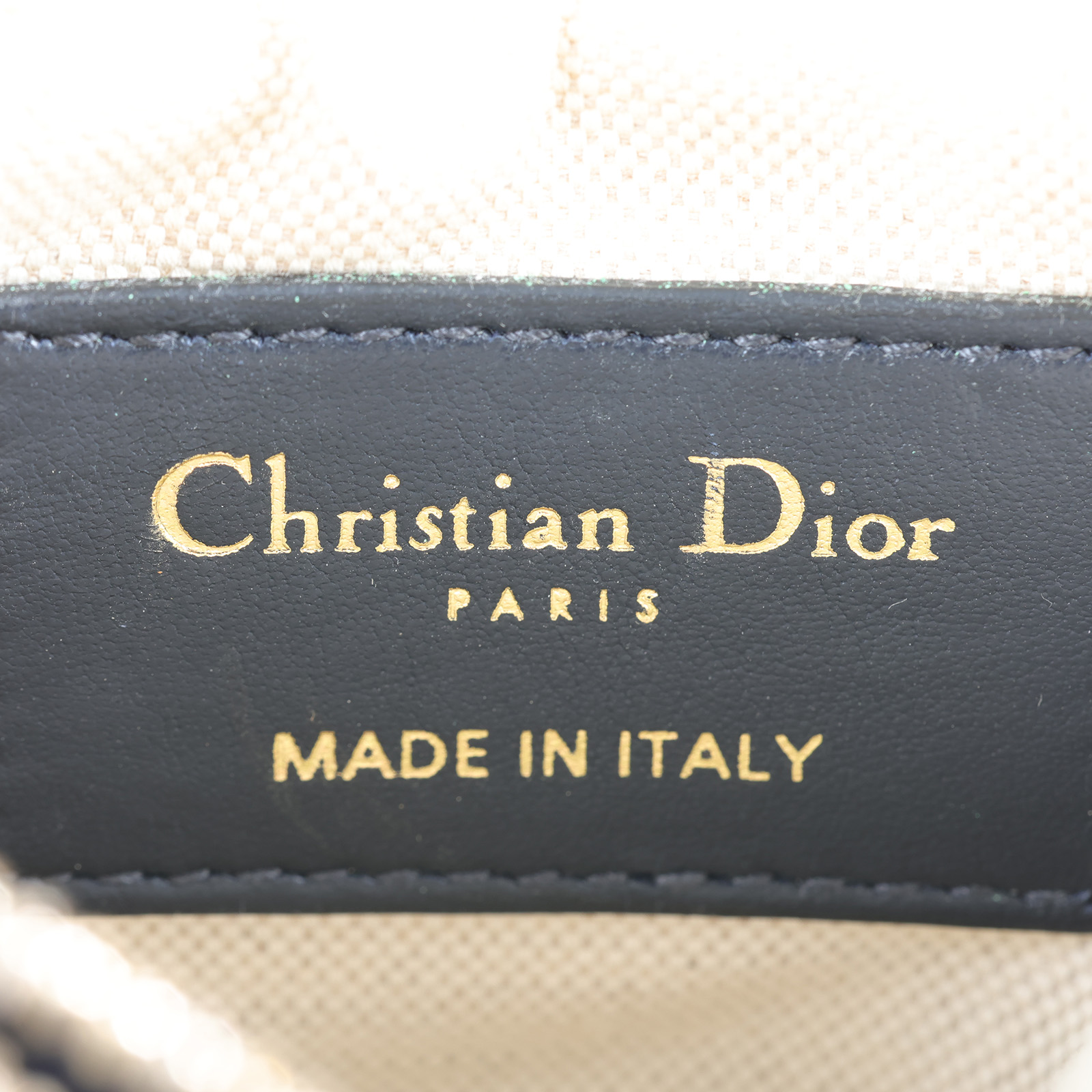 迪奧 CHRISTIAN DIOR Scarab 馬鞍包  藍老花Oblique Saddle三層馬鞍包 無附屬品