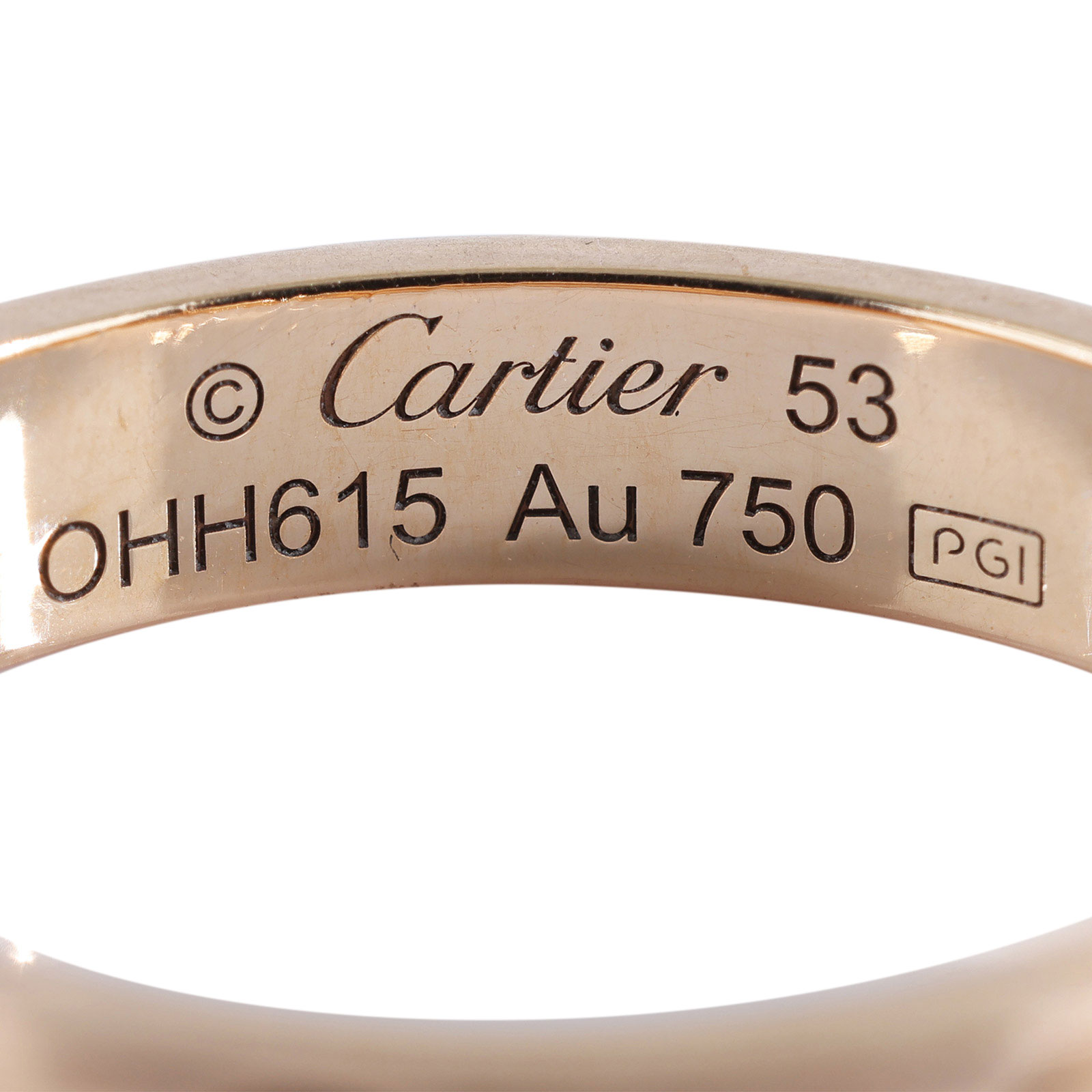 卡地亞 CARTIER Love 戒指 小型款 B4085253 RG LOVE戒指 原廠盒子/保書