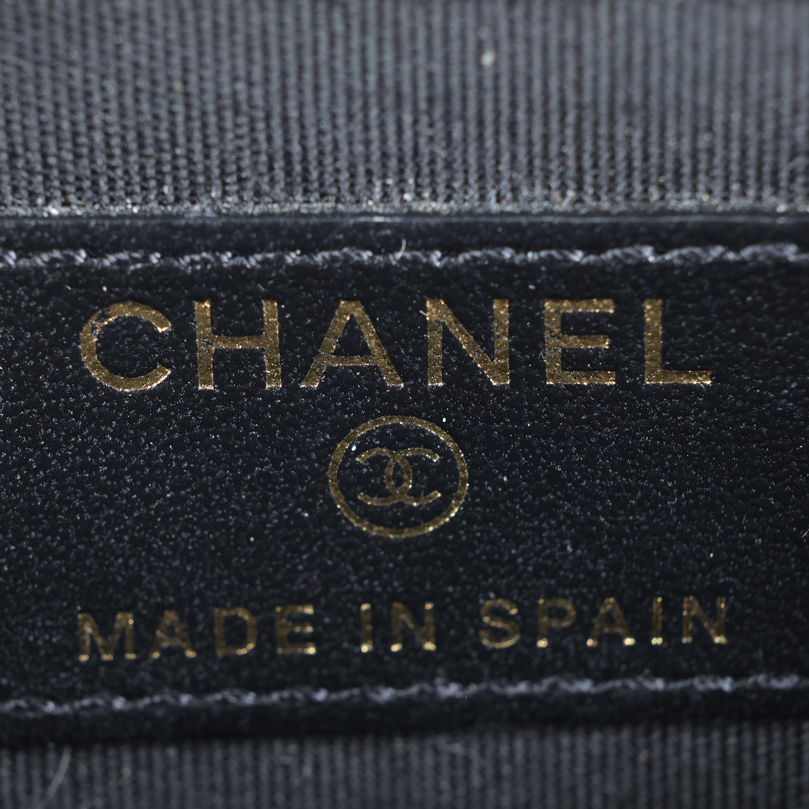 香奈兒 CHANEL BOY 拉鍊 零錢包 AB2480 28開黑荔枝BOY卡包 防塵袋/原廠盒子/保證卡