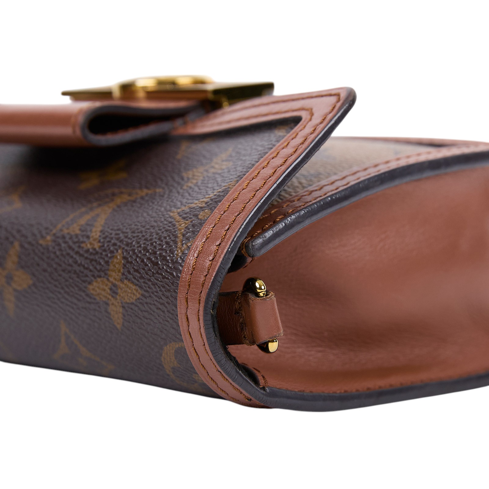 路易威登 LOUIS VUITTON Dauphine 鏈帶錢包 M68746 晶片款 原花DAUPHINE WOC 鍊帶